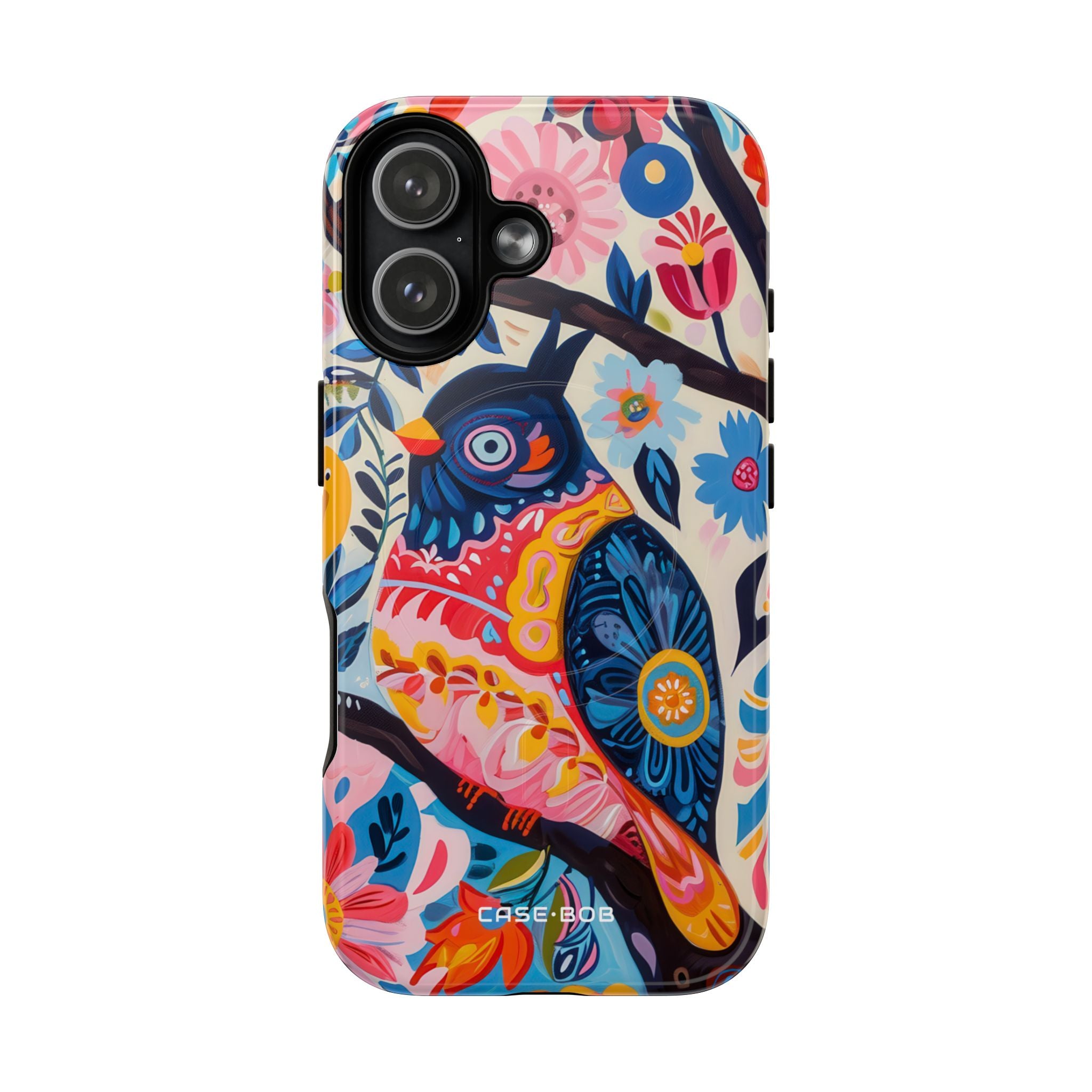 Owl Bloom iPhone 17 Case - Tough+ - CASE•BOB