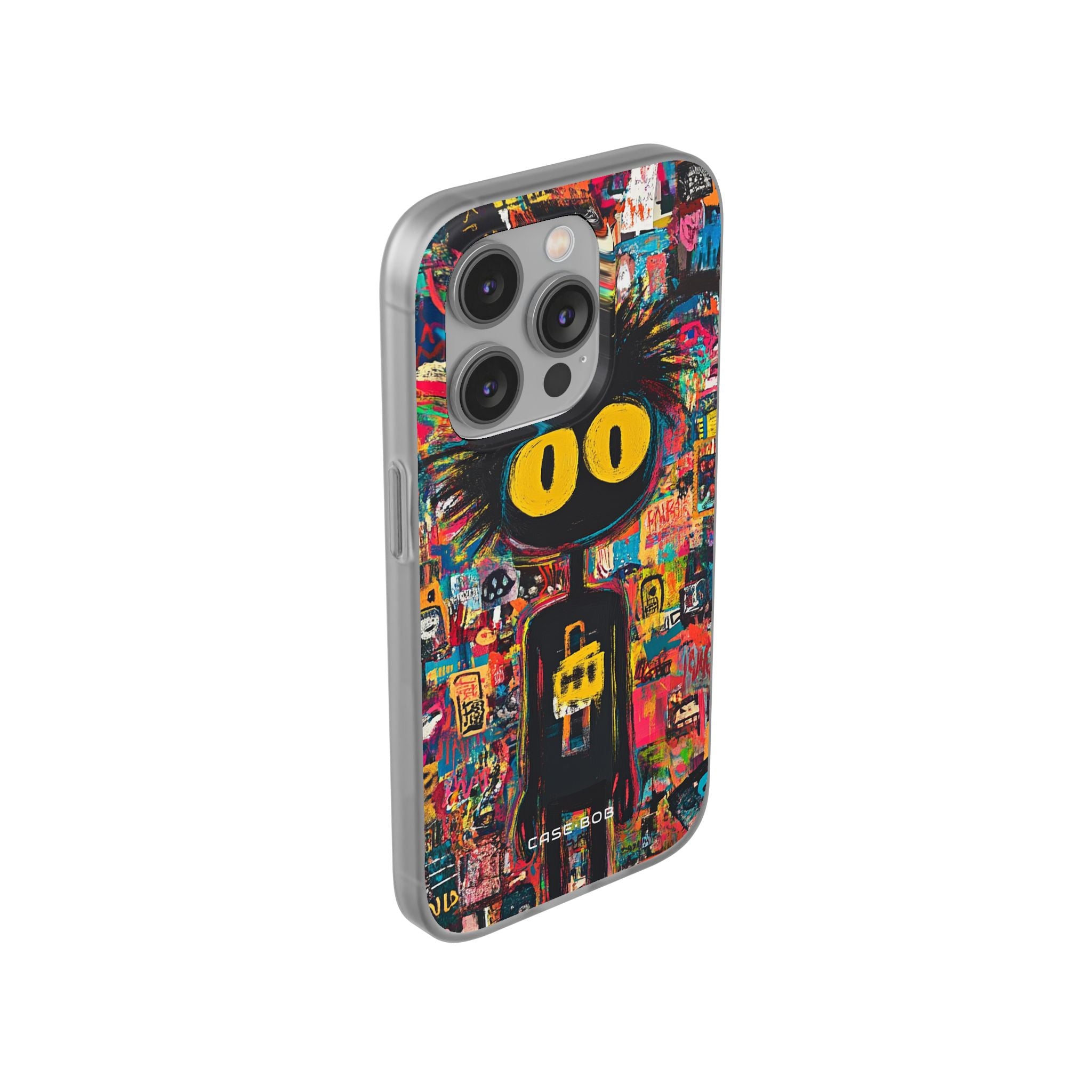 Spiky Shadow iPhone 14 Pro Cover - Zacht