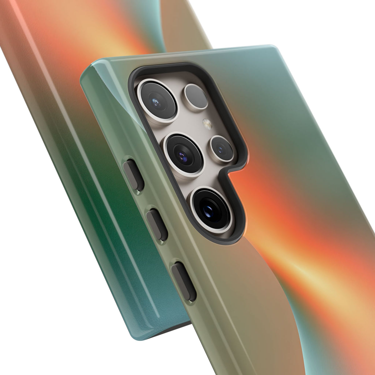Radiant Contour · Tough Phone Case for Samsung · Orange