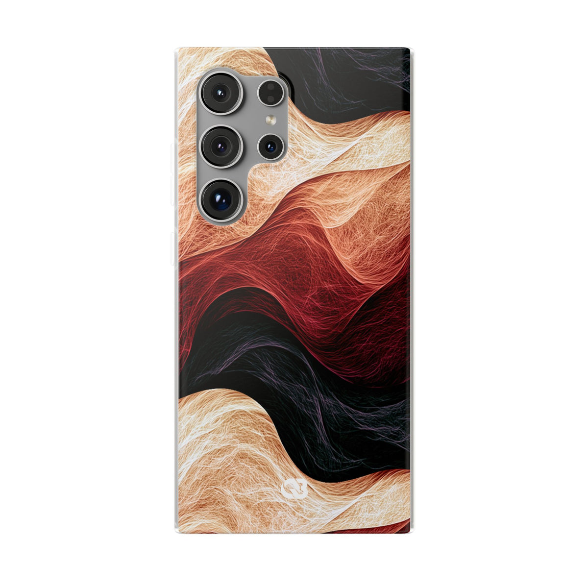 Ember Wave Dispersion · Lite Phone Case for Samsung · Red