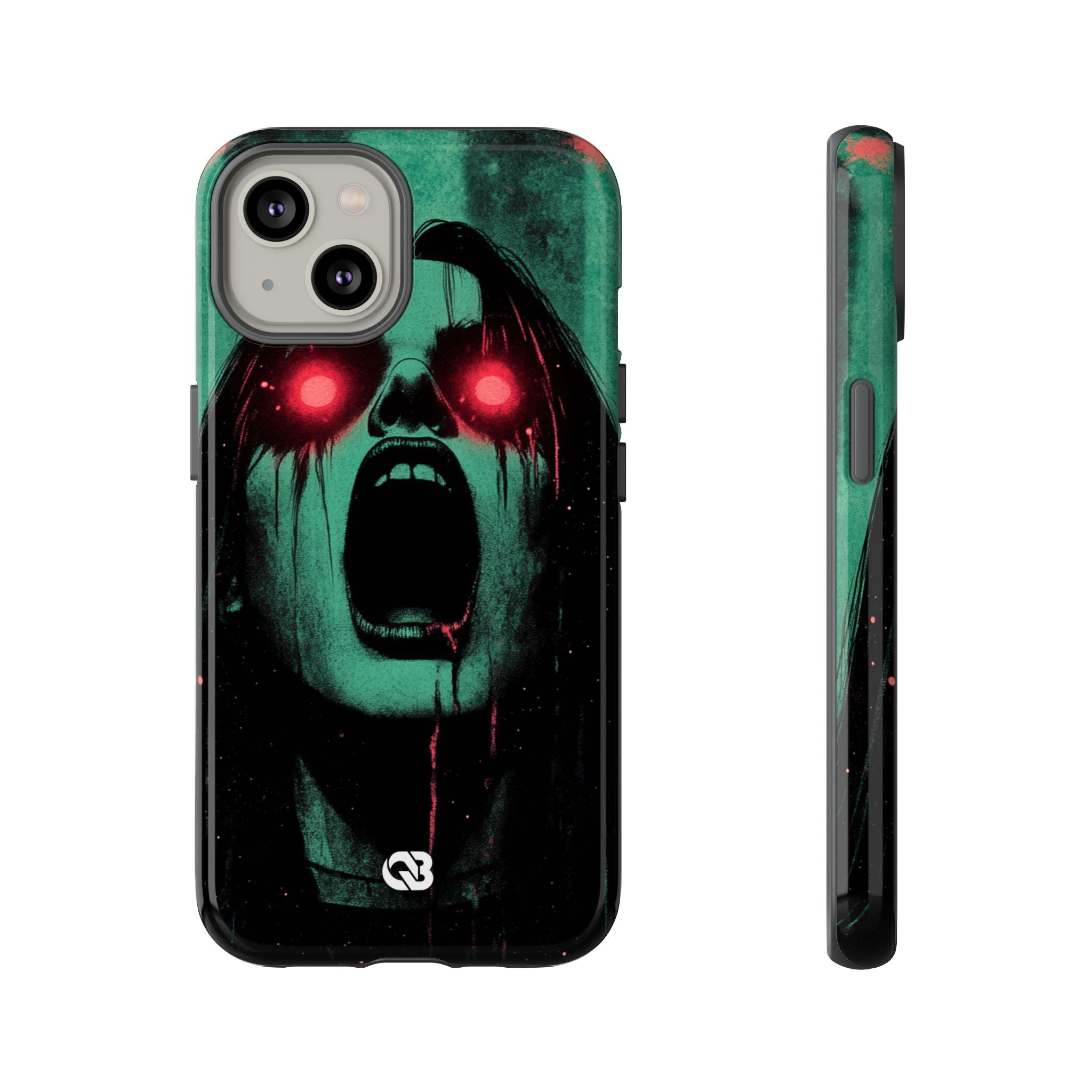 Crimson Emerald Scream · Tough Handyhülle für iPhone