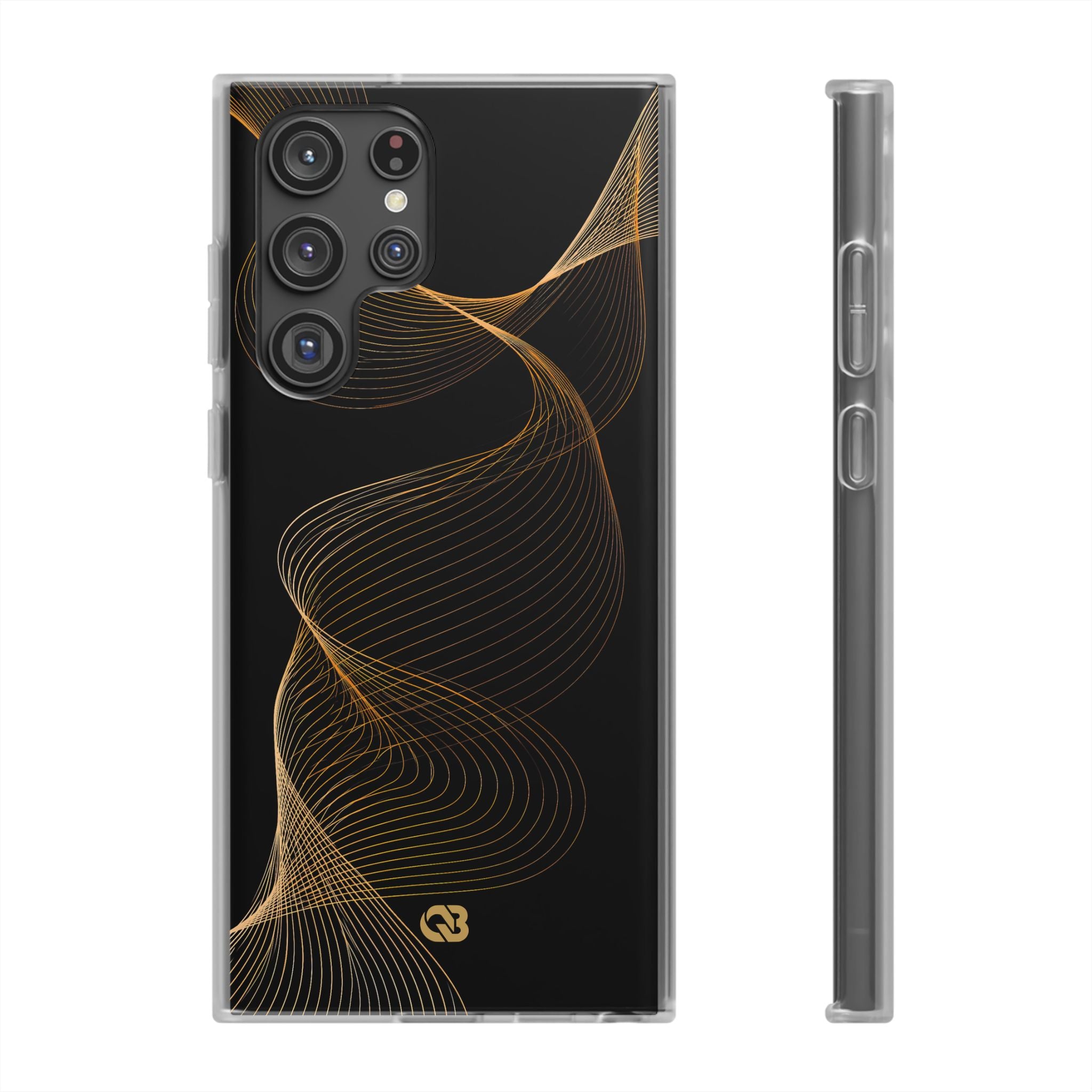 Gold Lite Phone Case for Samsung - Burnished Bronze Helix