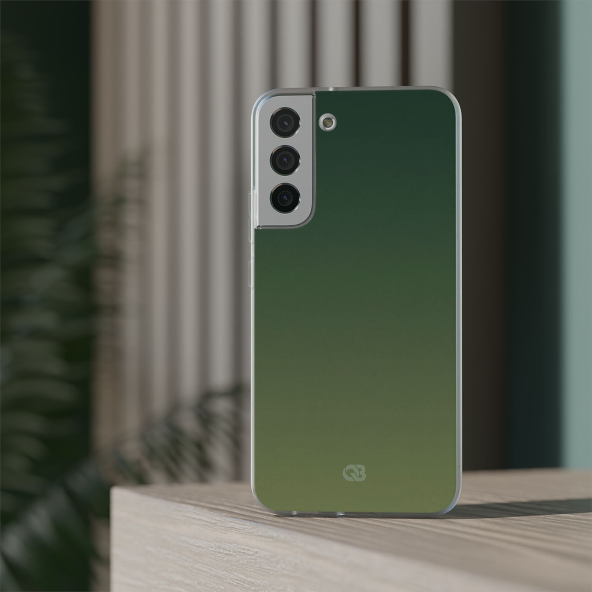 Green Lite Phone Case for Samsung - Shadow Moss Grain
