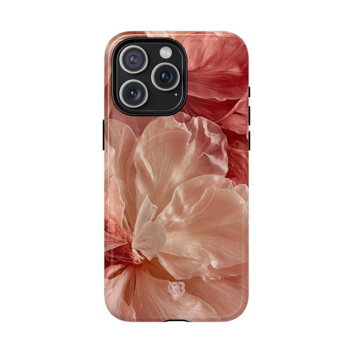 Blush Silk Bloom · Tough 2.0 Magnetic Phone Case for iPhone · Pink