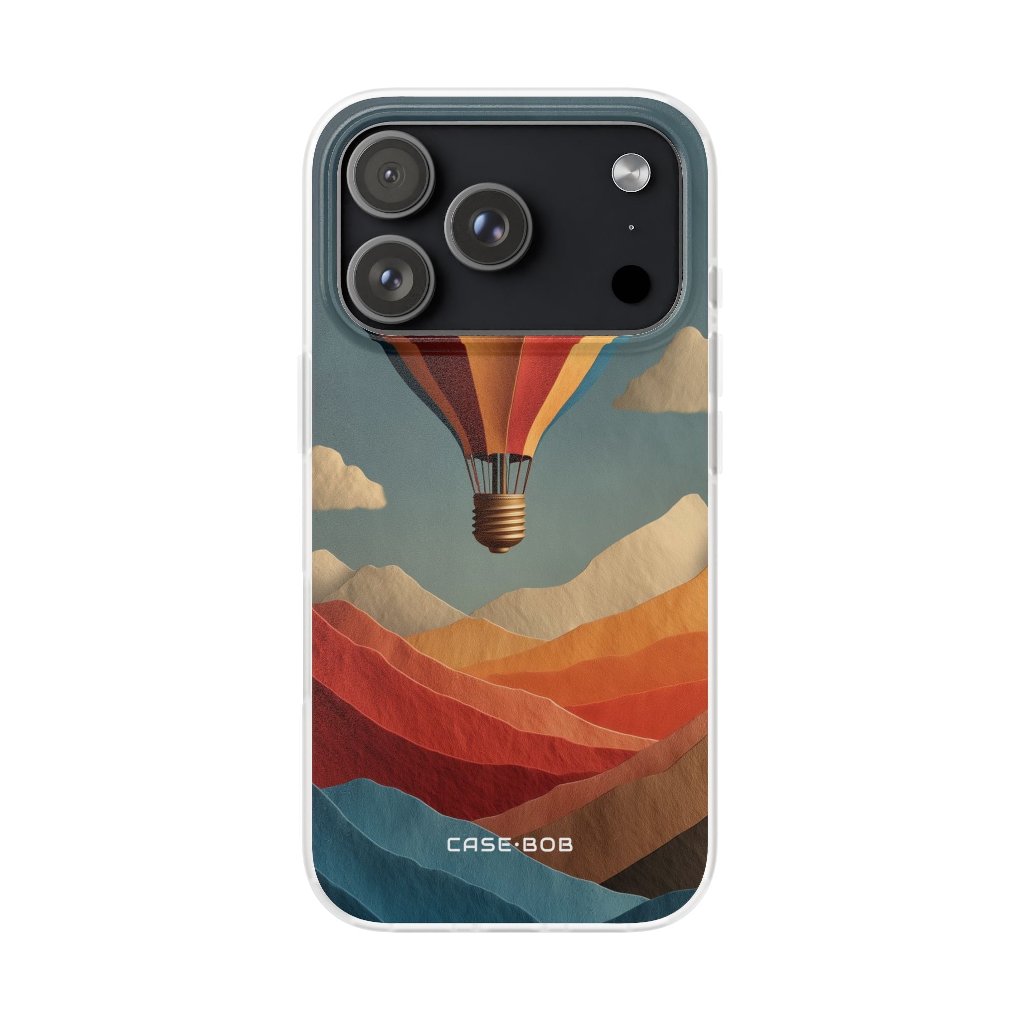 Lightbulb Balloon iPhone 17 Pro Case - Soft - CASE•BOB