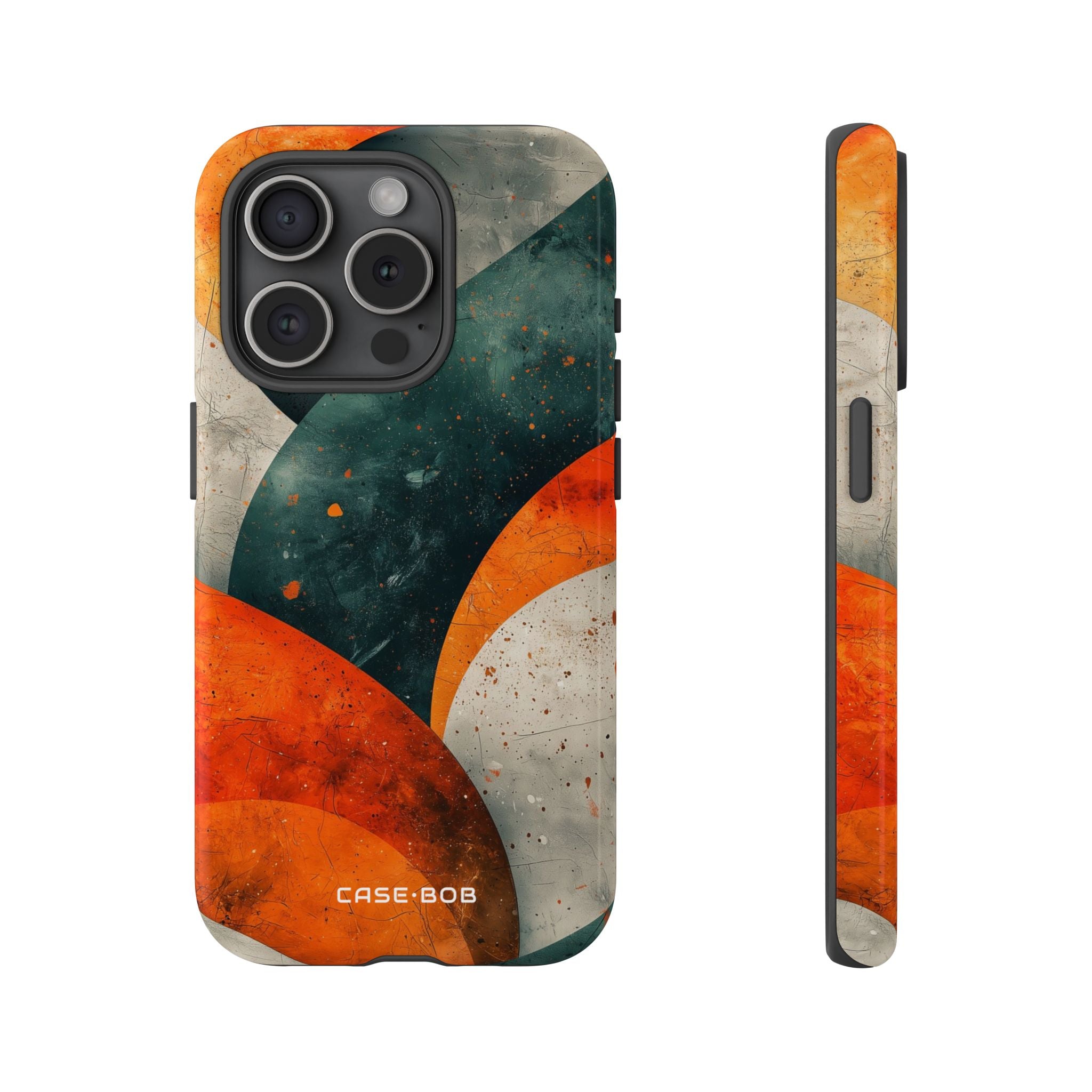 Crimson Wave iPhone 15 Pro Case - Tough