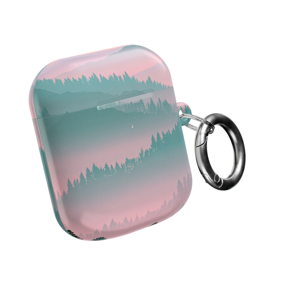 Alpine Horizon · Hard Case for AirPods & AirPods Pro · Green