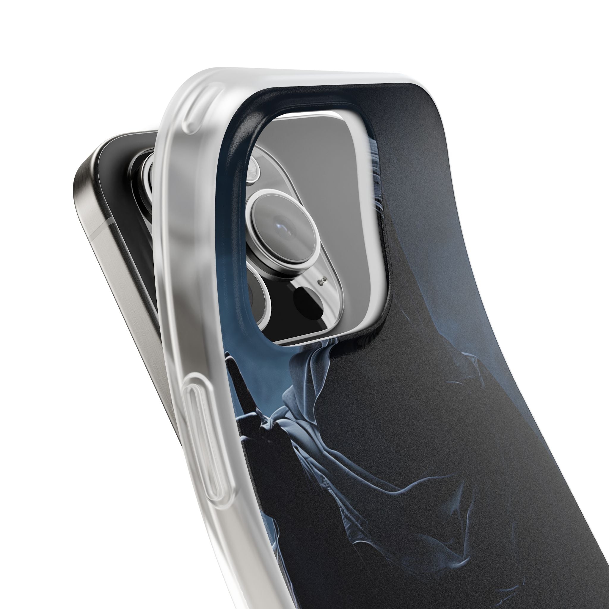 Shadow Harbinger Skull · Soft Phone Case for iPhone