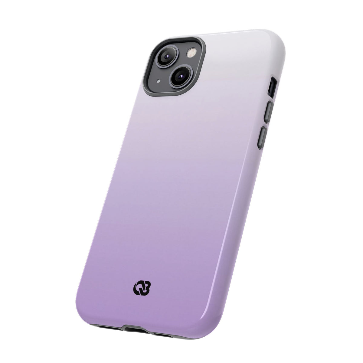 Purple Tough Phone Case for iPhone - Frosted Lavender Fade