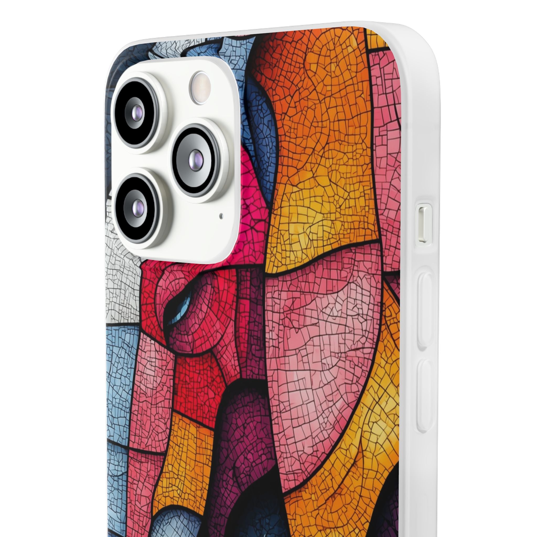 Elefanten-Mosaik iPhone 13 Pro Max - Soft