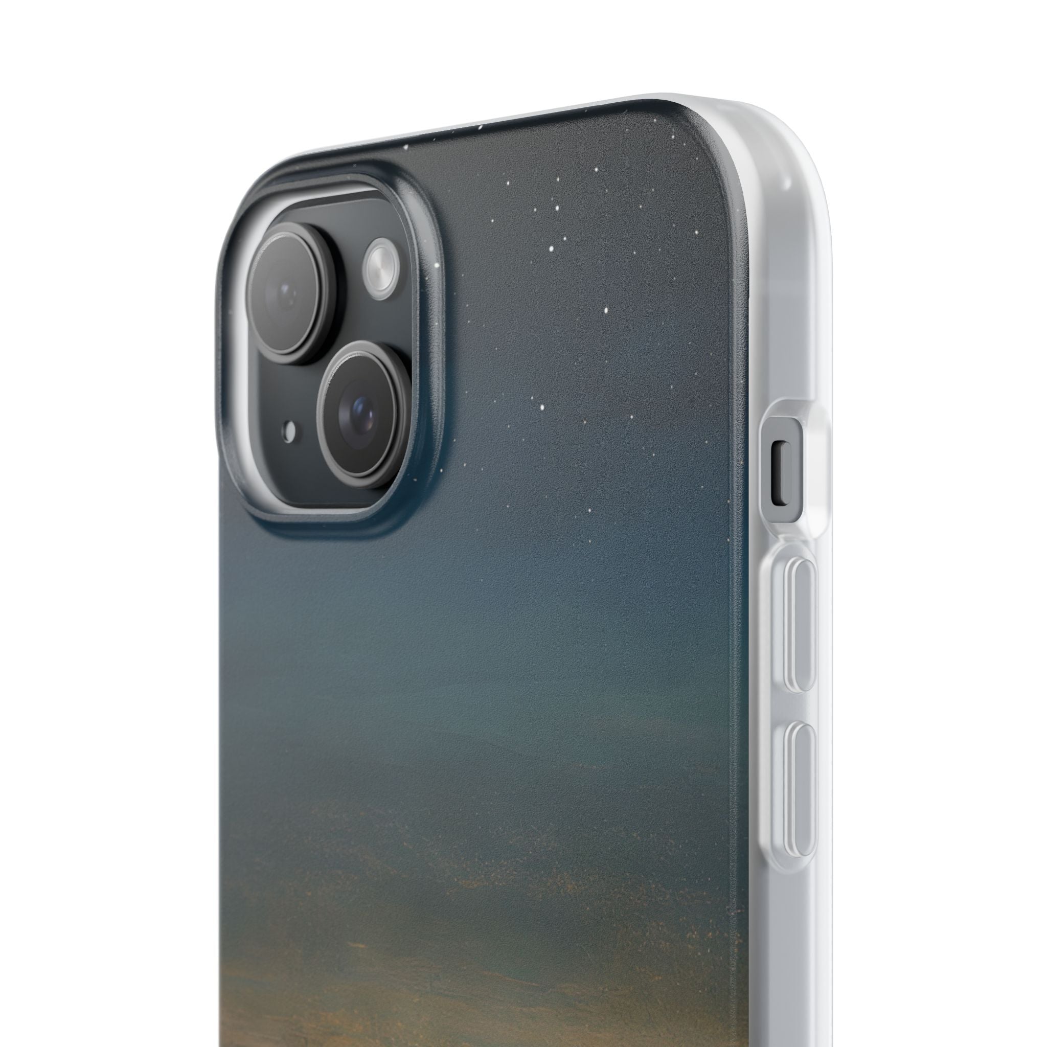 Midnight Cabin Glow · Soft Phone Case for iPhone