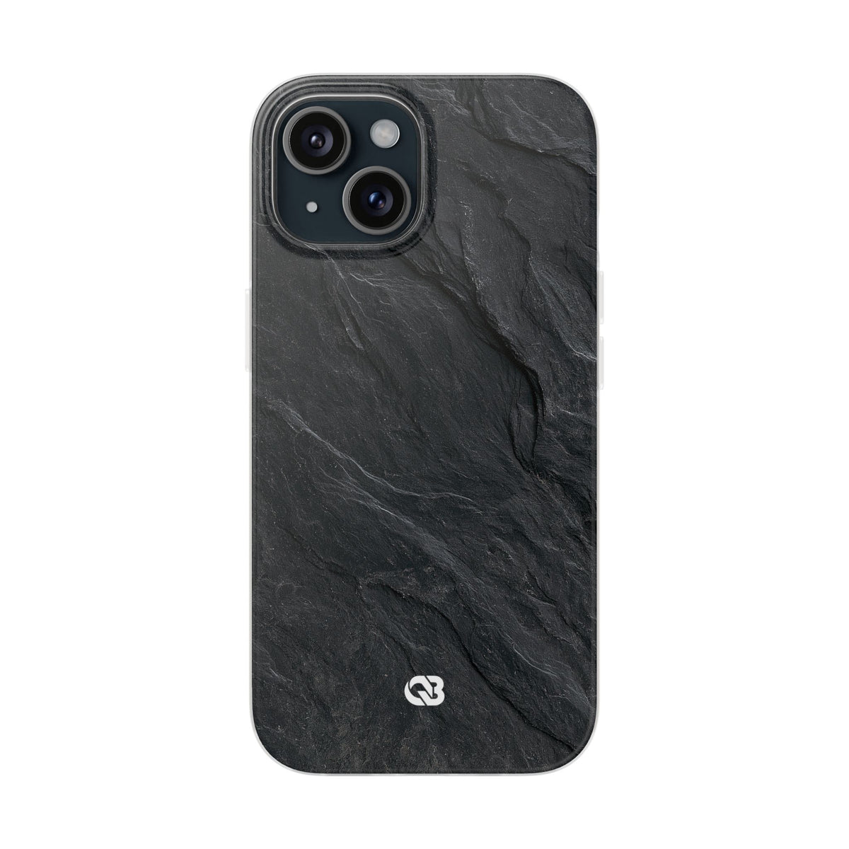 Dark Slate Strata · Lite Phone Case for iPhone · Black