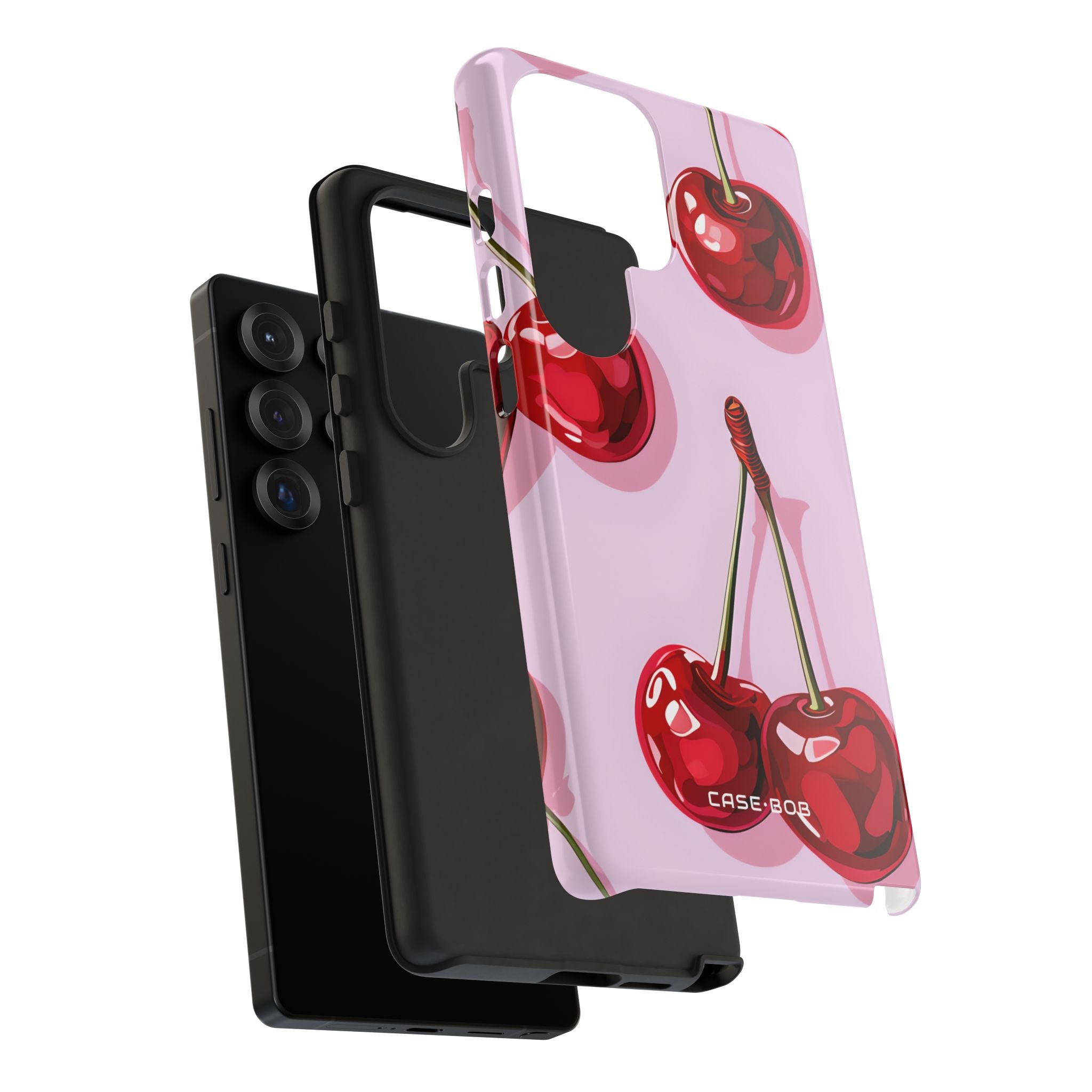 Glossy Cherry Burst Samsung S25 Ultra Case - Tough - CASE•BOB