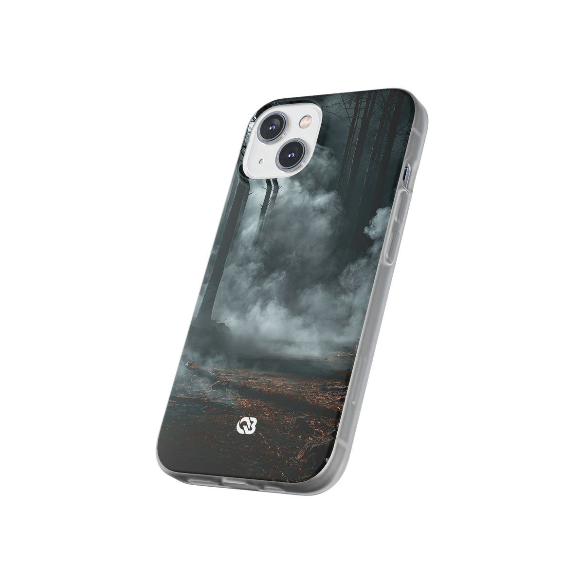 Shadowed Pine Mist · Lite Phone Case for iPhone · Black