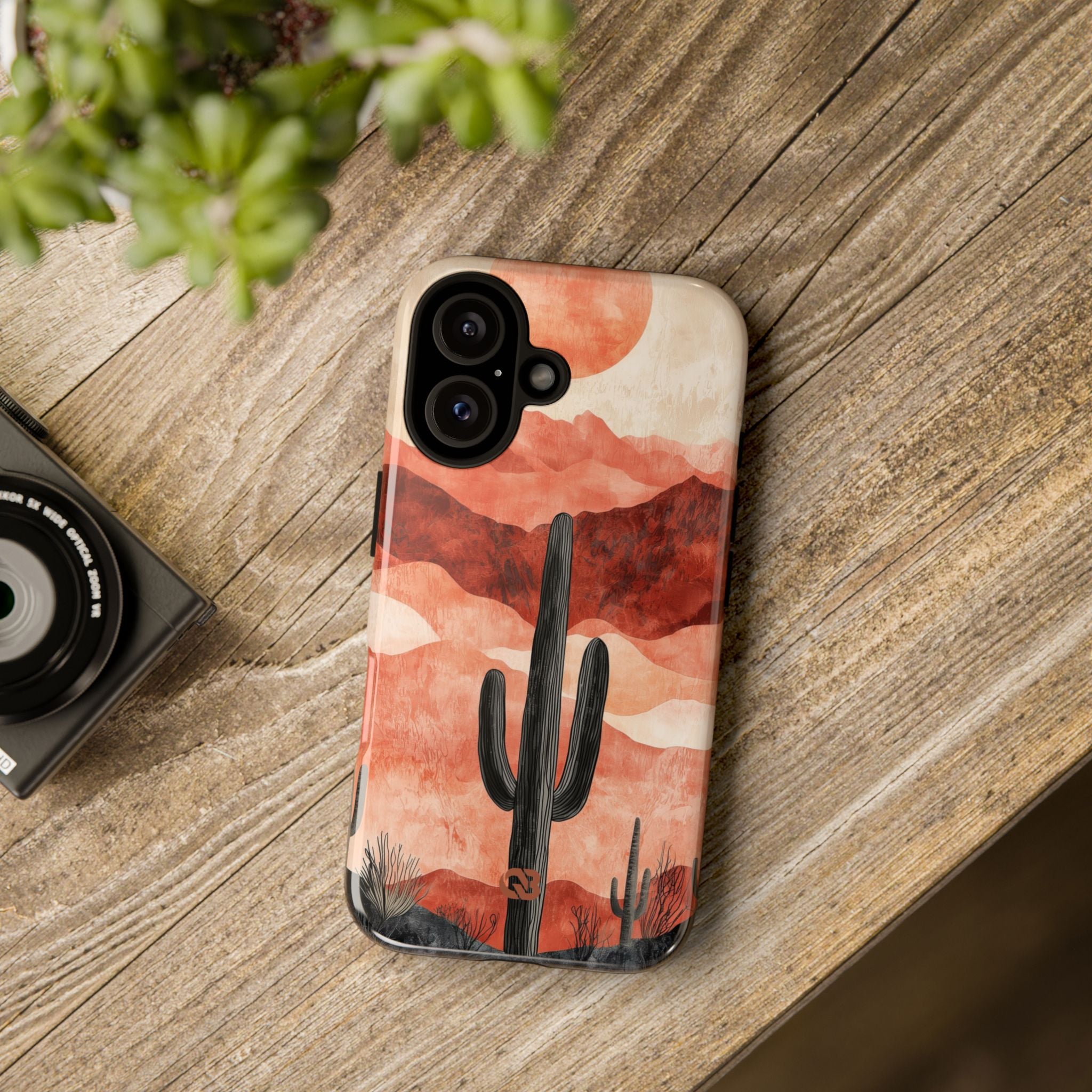 Terracotta Desert Sun · Tough Phone Case for iPhone