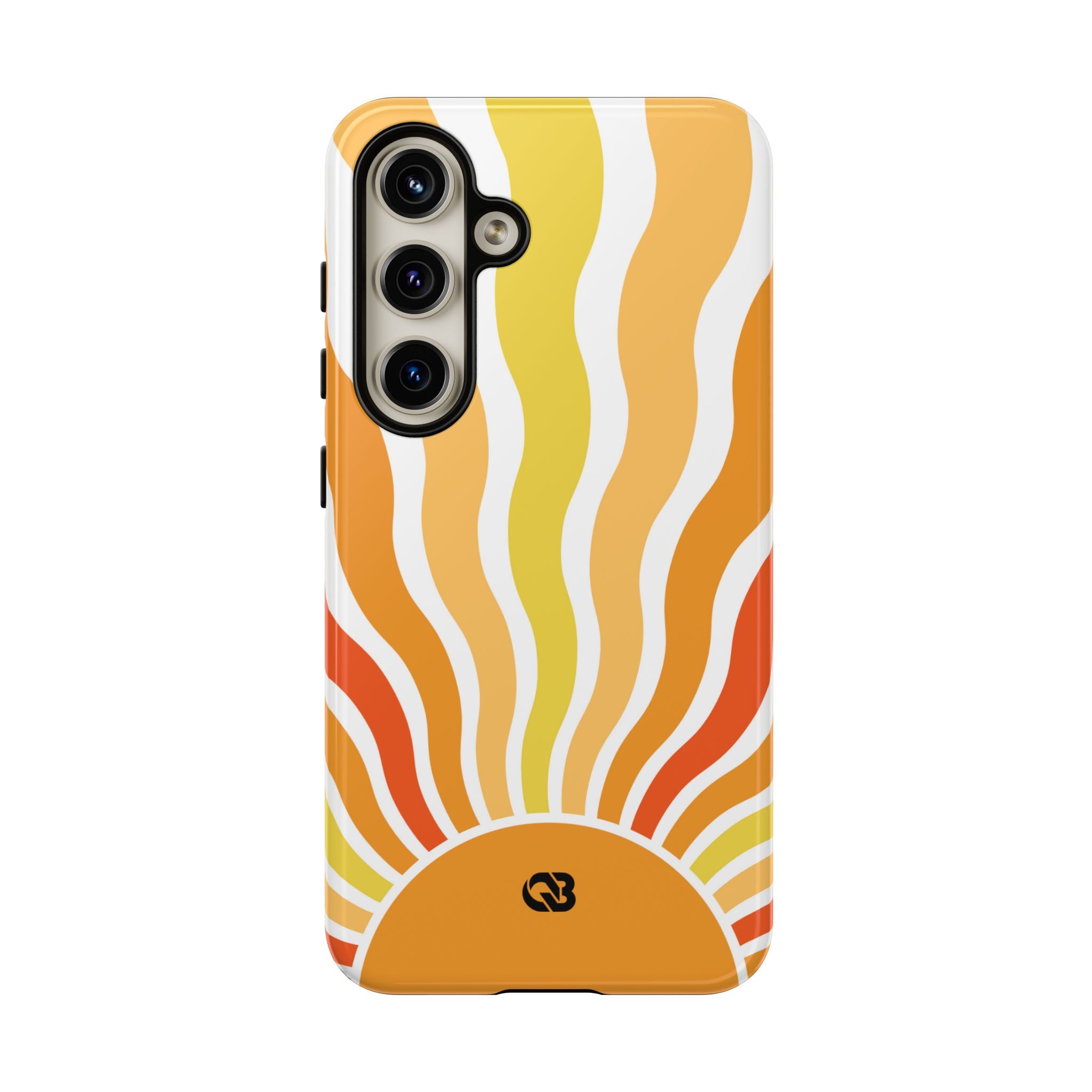 Amber Solar Waves · Tough Phone Case for Samsung