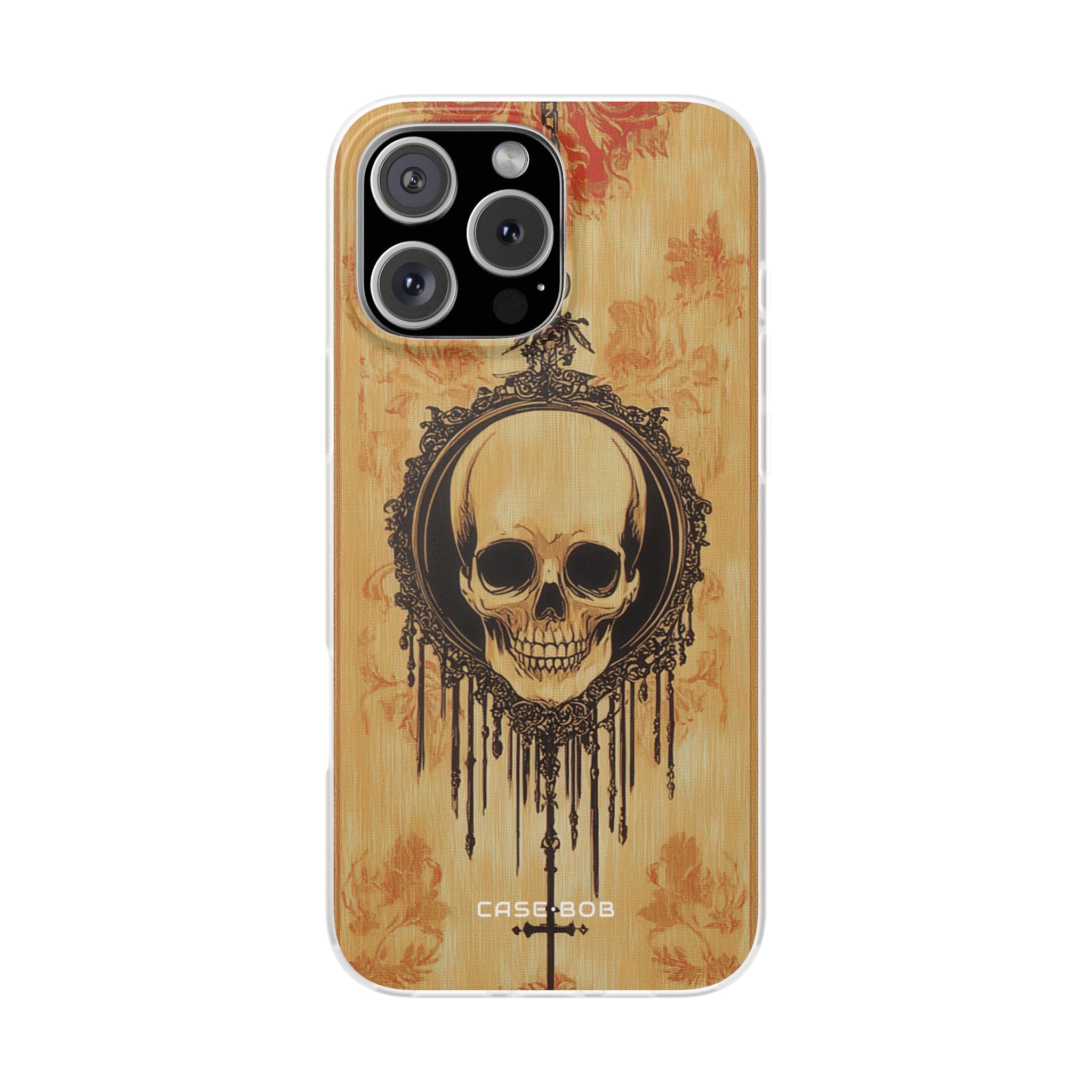 Skull Anhänger iPhone 16 Pro Max Case - Soft