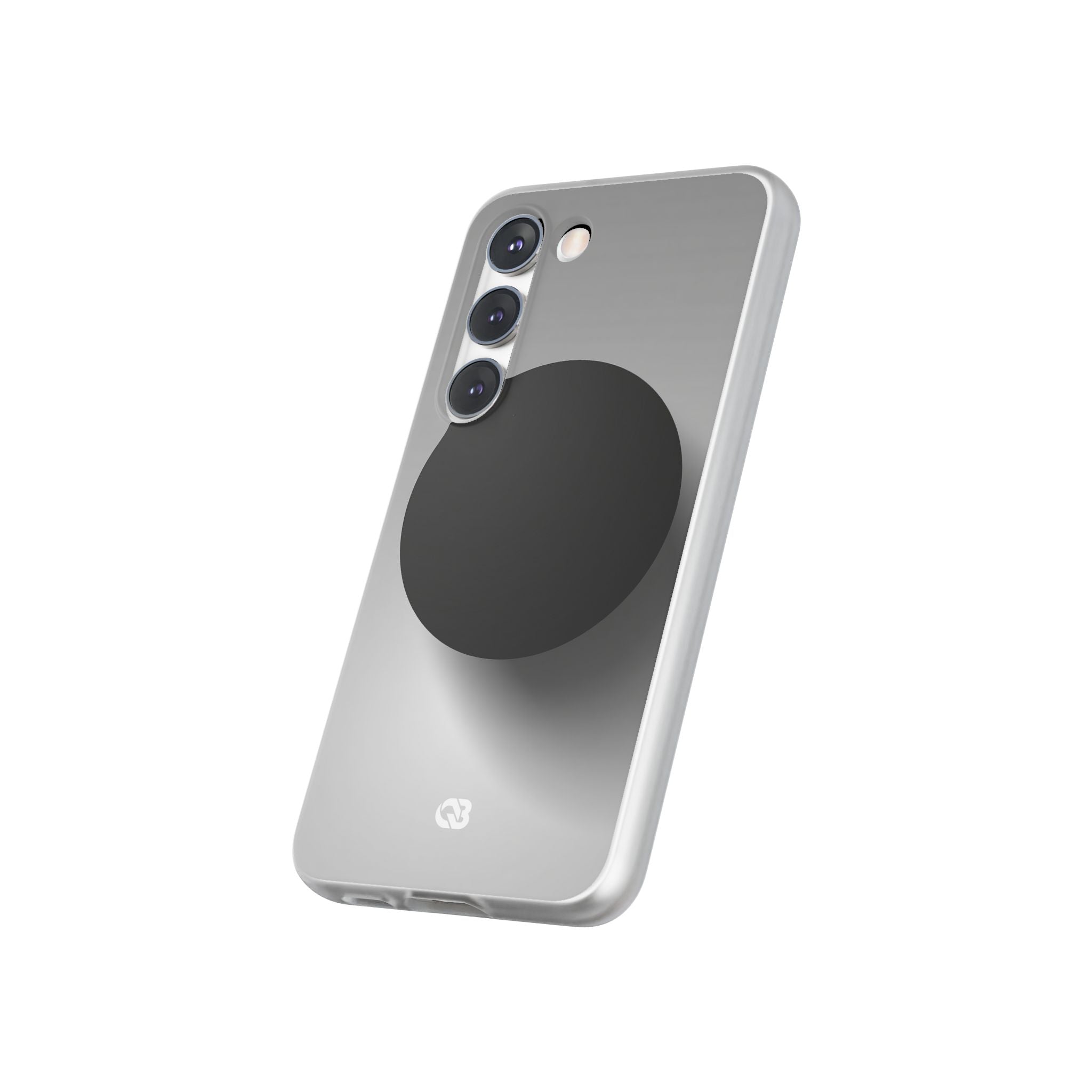 Grey Lite Phone Case for Samsung - Matte Onyx Sphere