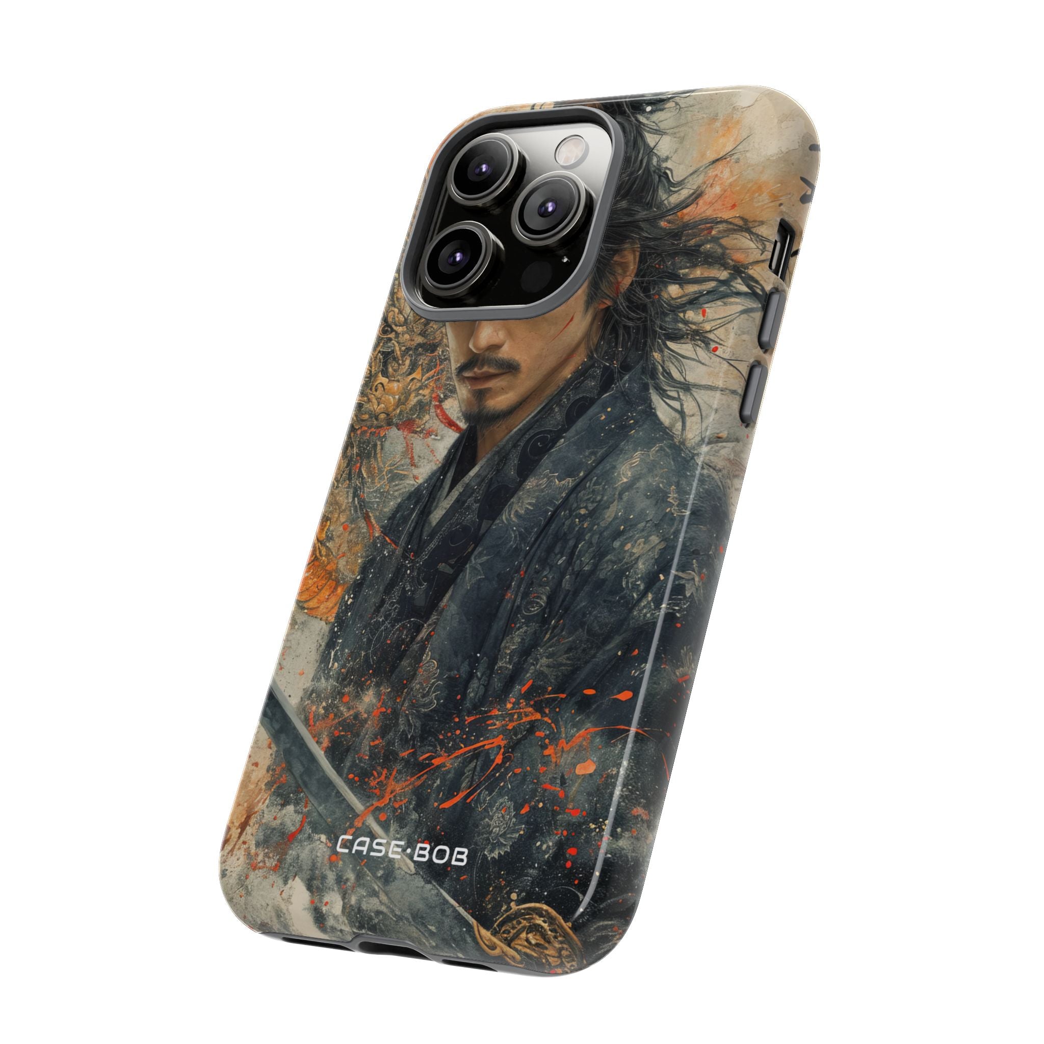 Dragonblade Warrior iPhone 14 Pro Max - Kova suojakotelo