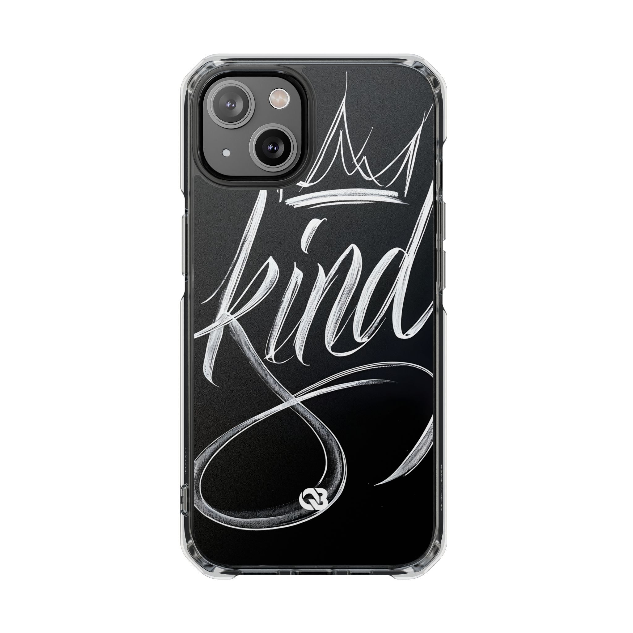Noir Crown Script · Impact Phone Case for iPhone · Magsafe