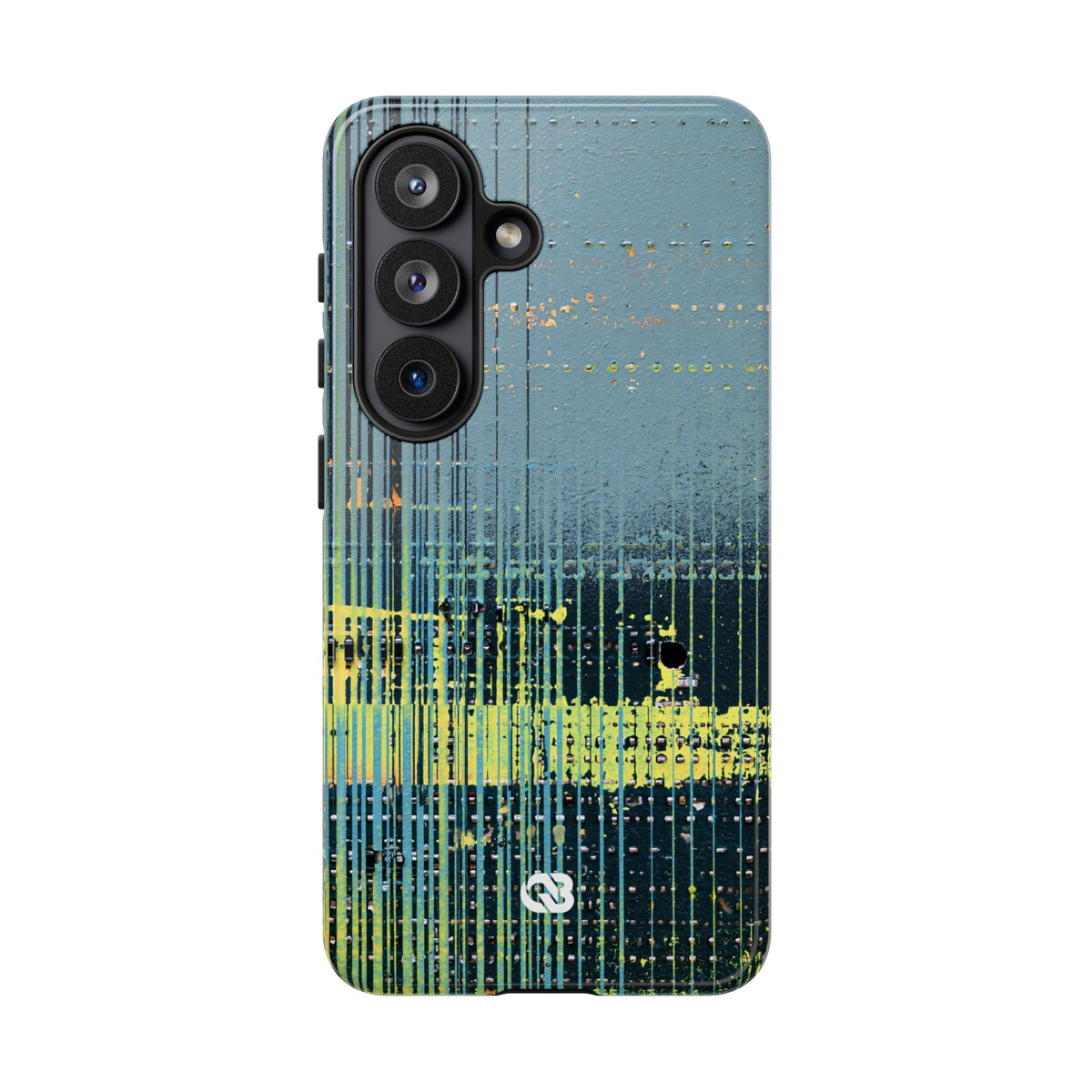 Acid Raster Circuit · Tough Phone Case for Samsung · Teal