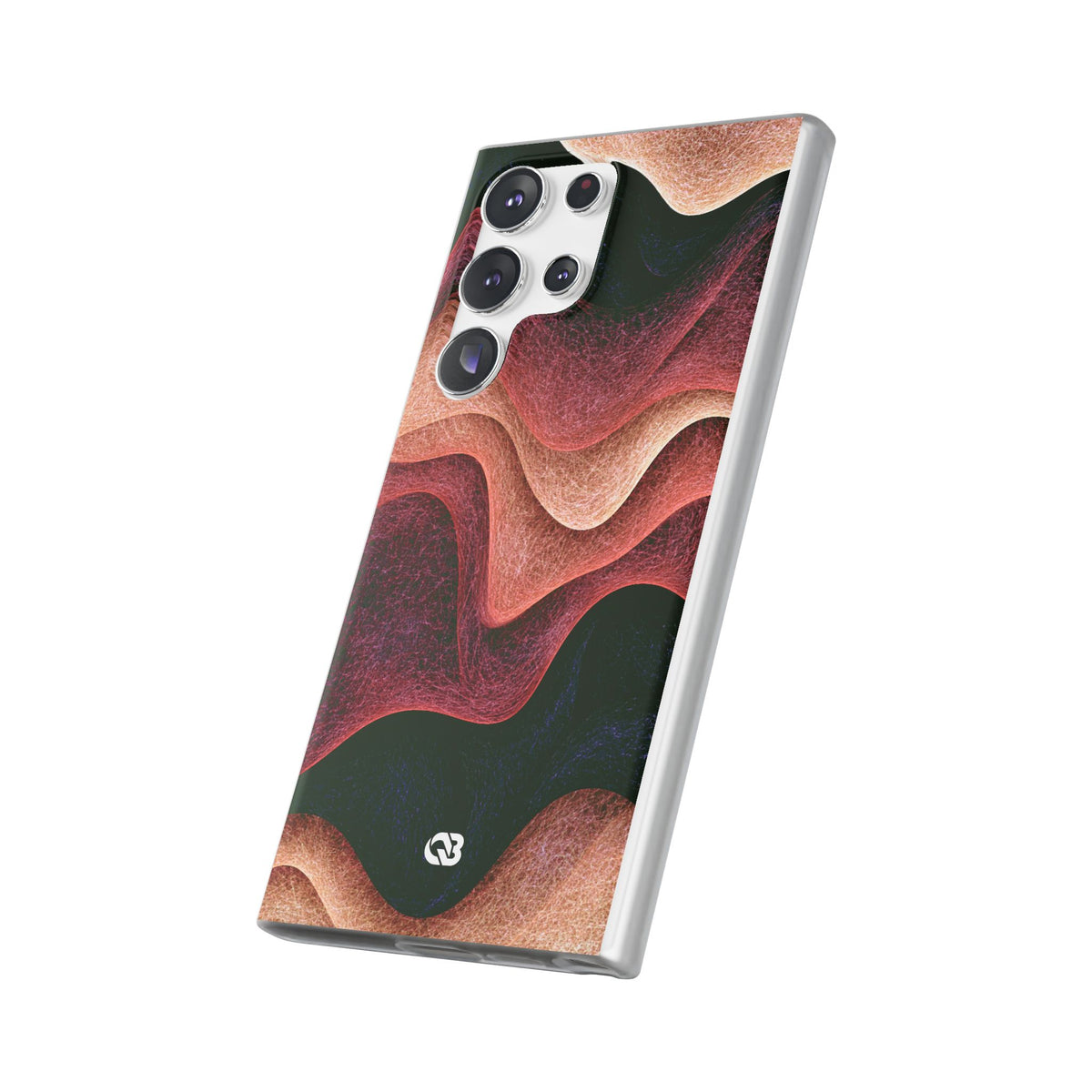 Rose Contour Waves · Lite Phone Case for Samsung · Pink