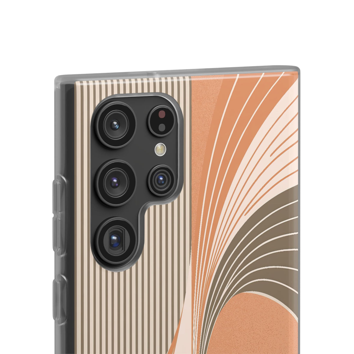 Terracotta Meridian · Lite Phone Case for Samsung · Orange