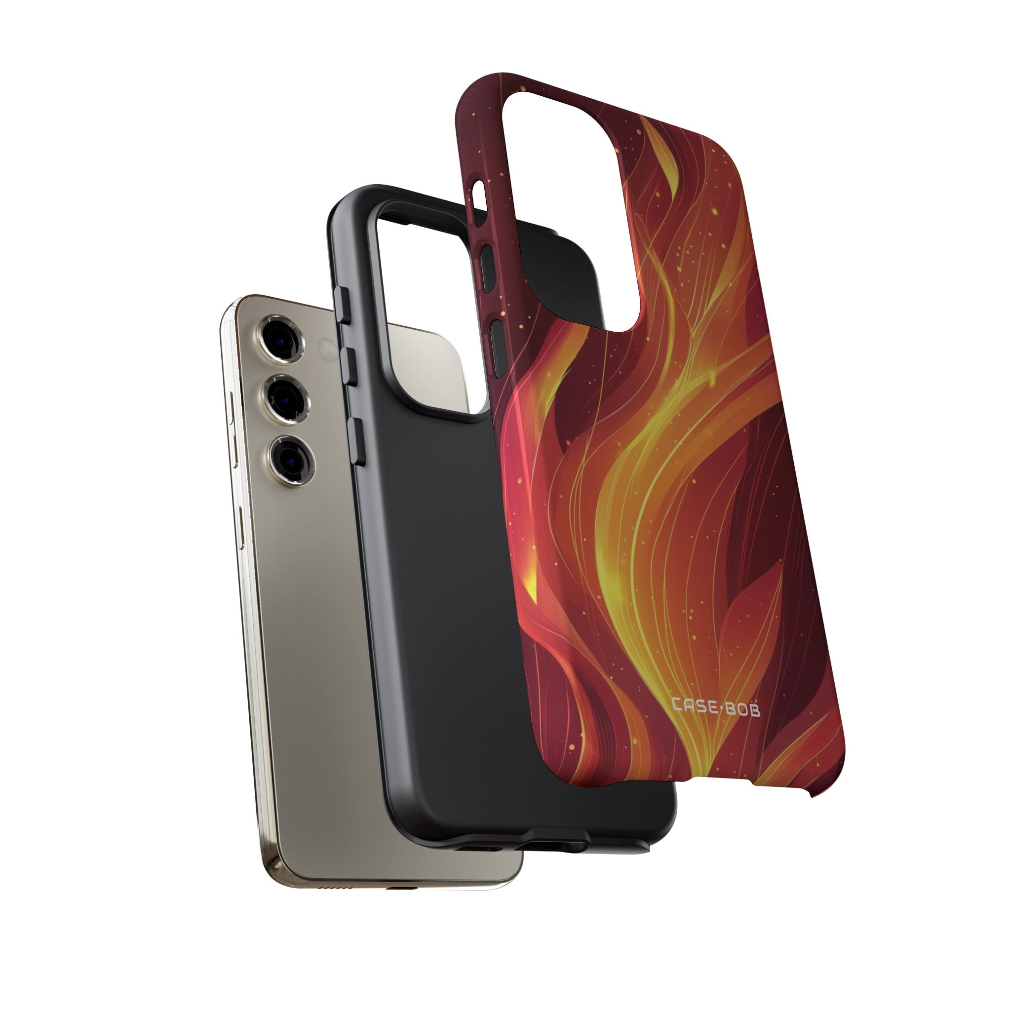 Flaming Flow Samsung S23 Case - Tough