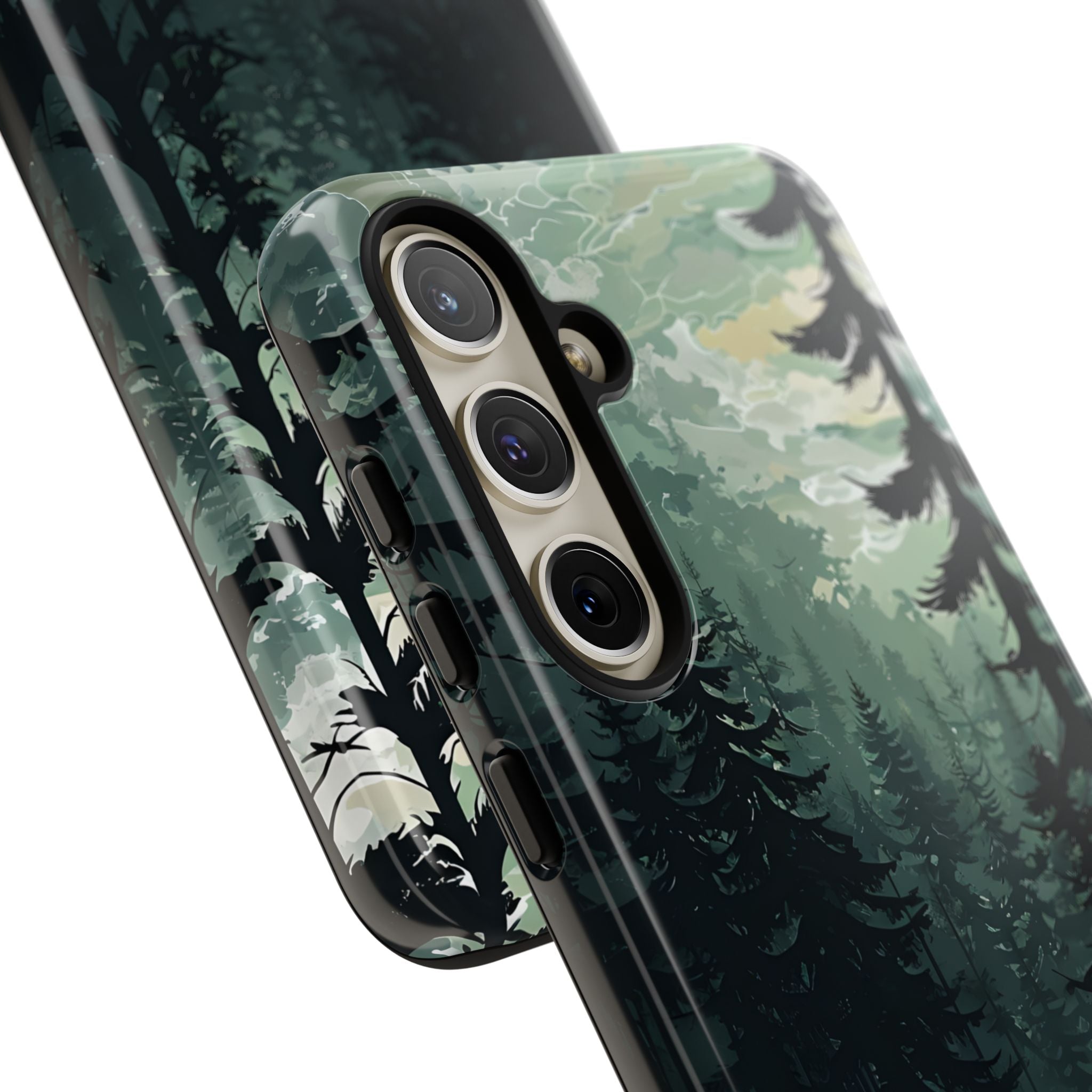 Misty Pine Shadow · Coque de téléphone Tough pour Samsung