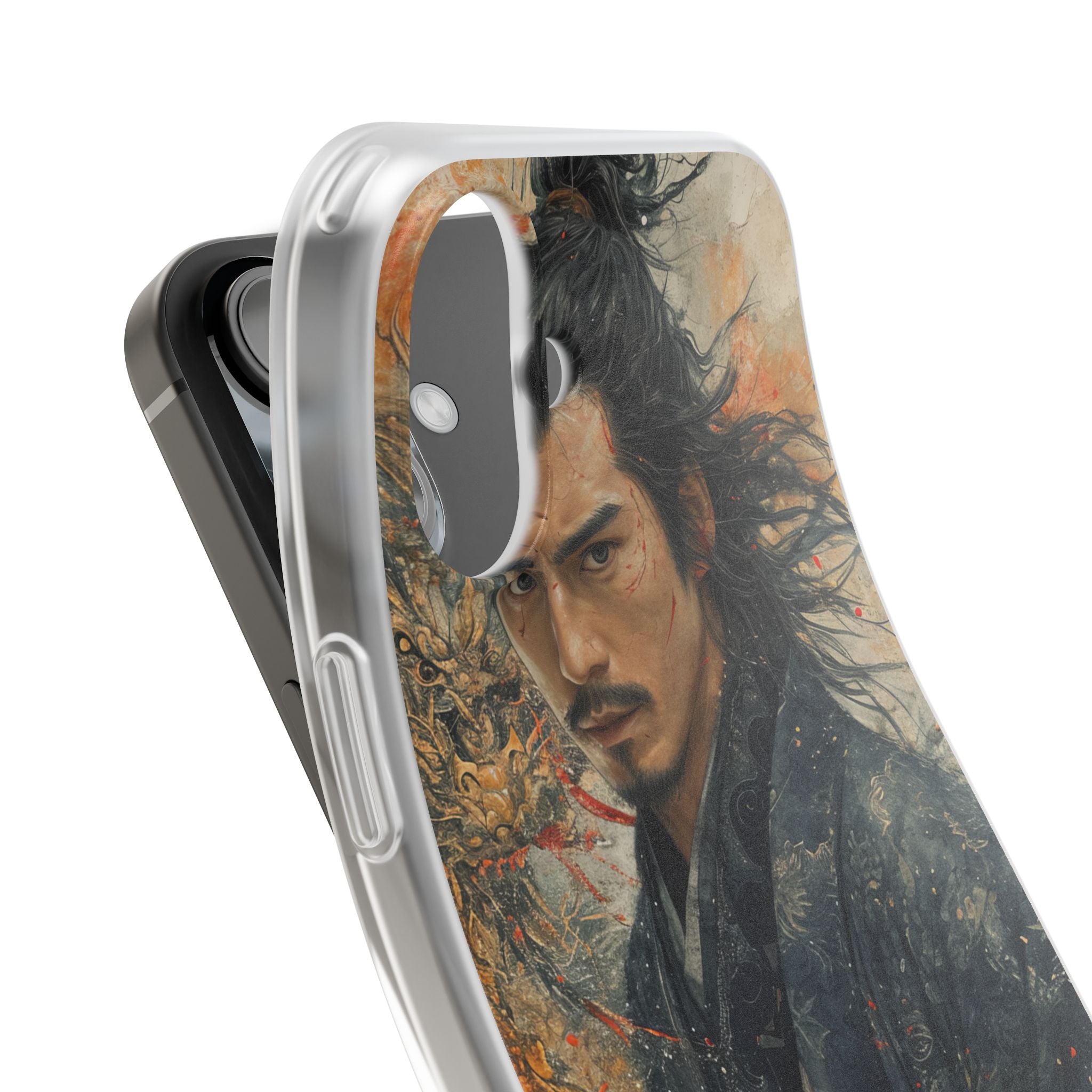 Dragonblade Warrior iPhone 16 Plus hoesje - Soft