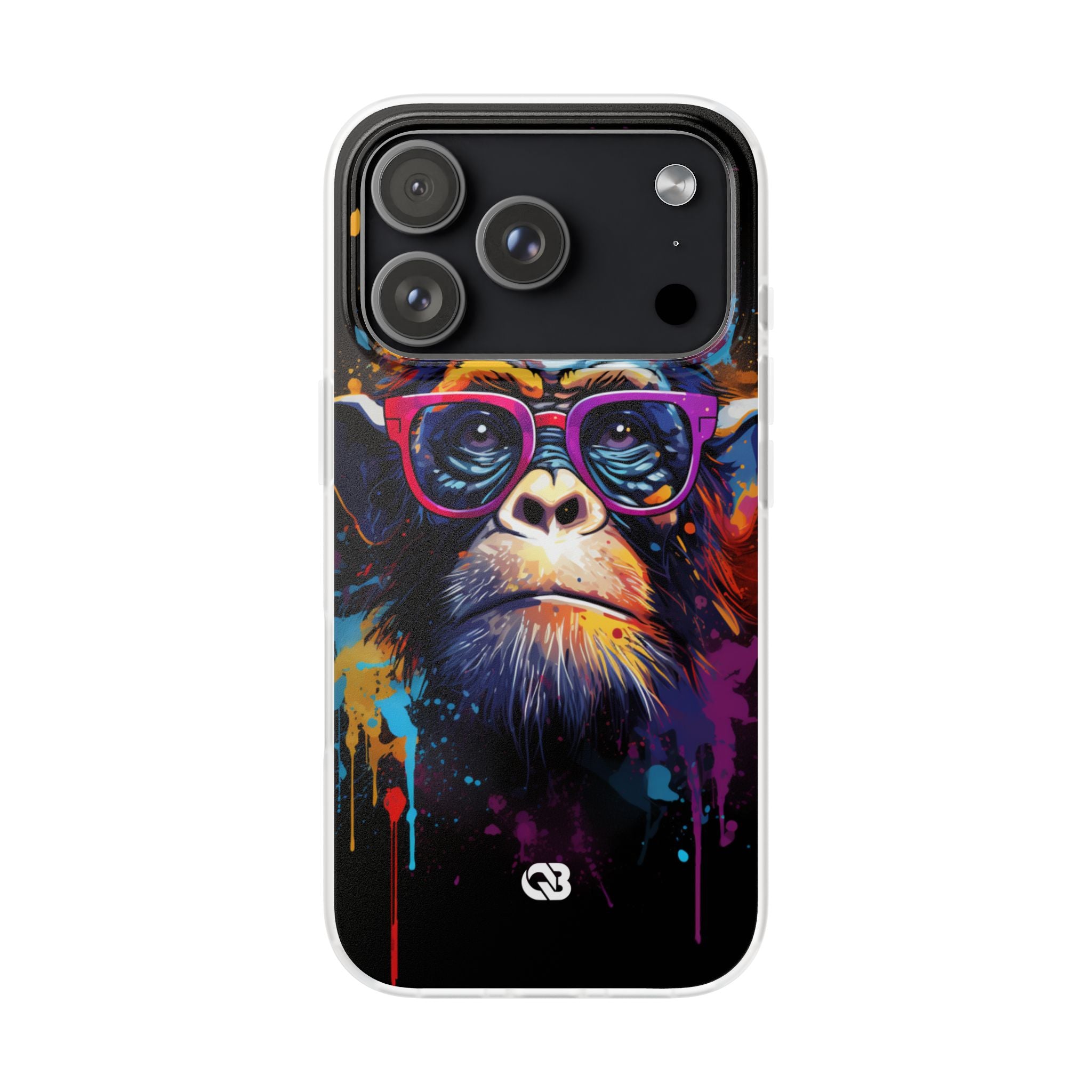Neon Splatter Primate · Soft