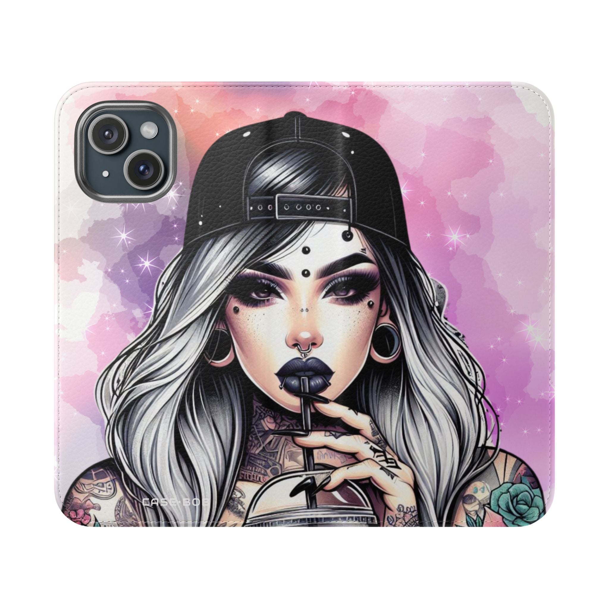 Silver Siren - iPhone 15 Case - Wallet