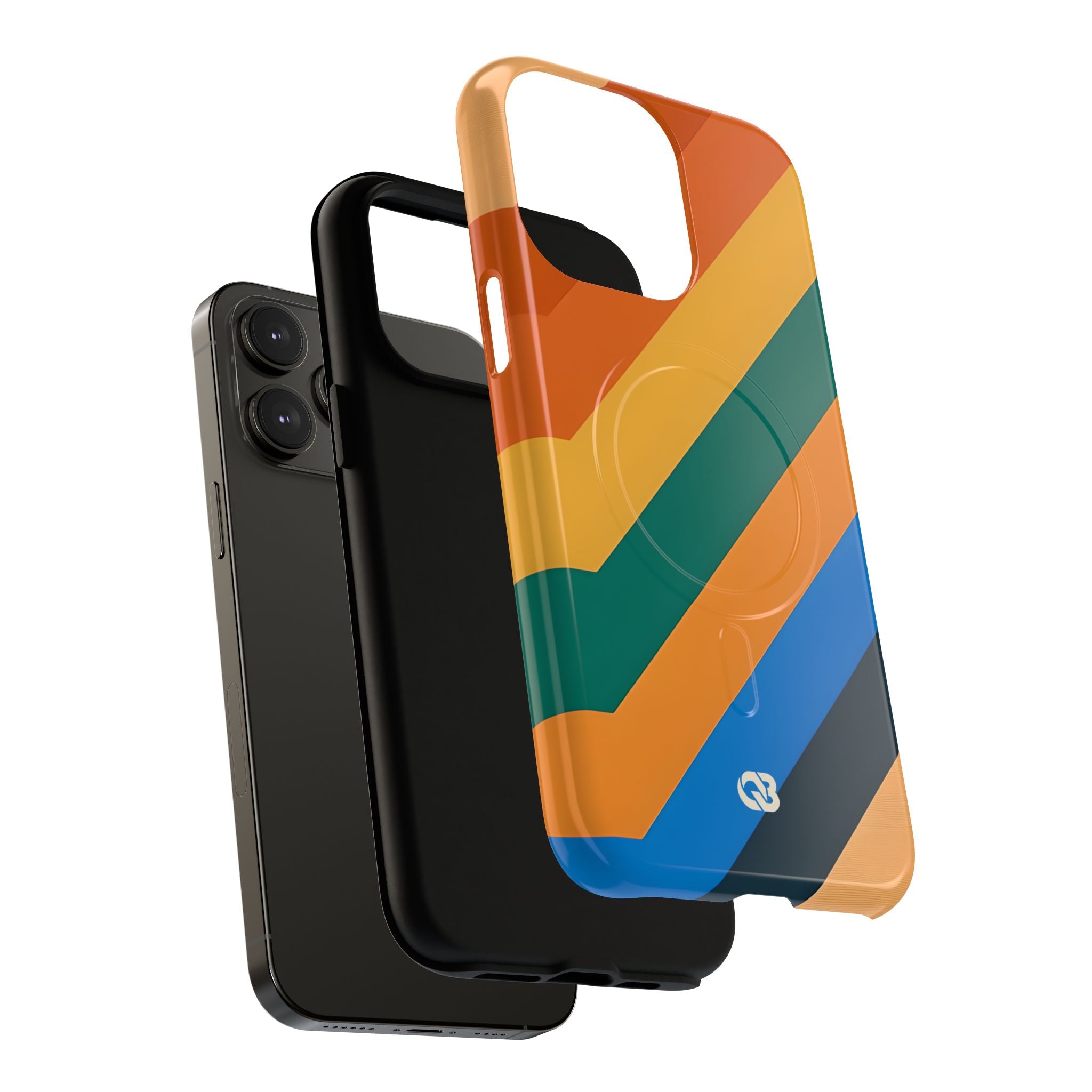 Retro Ridge Lines · Tough+ Magsafe