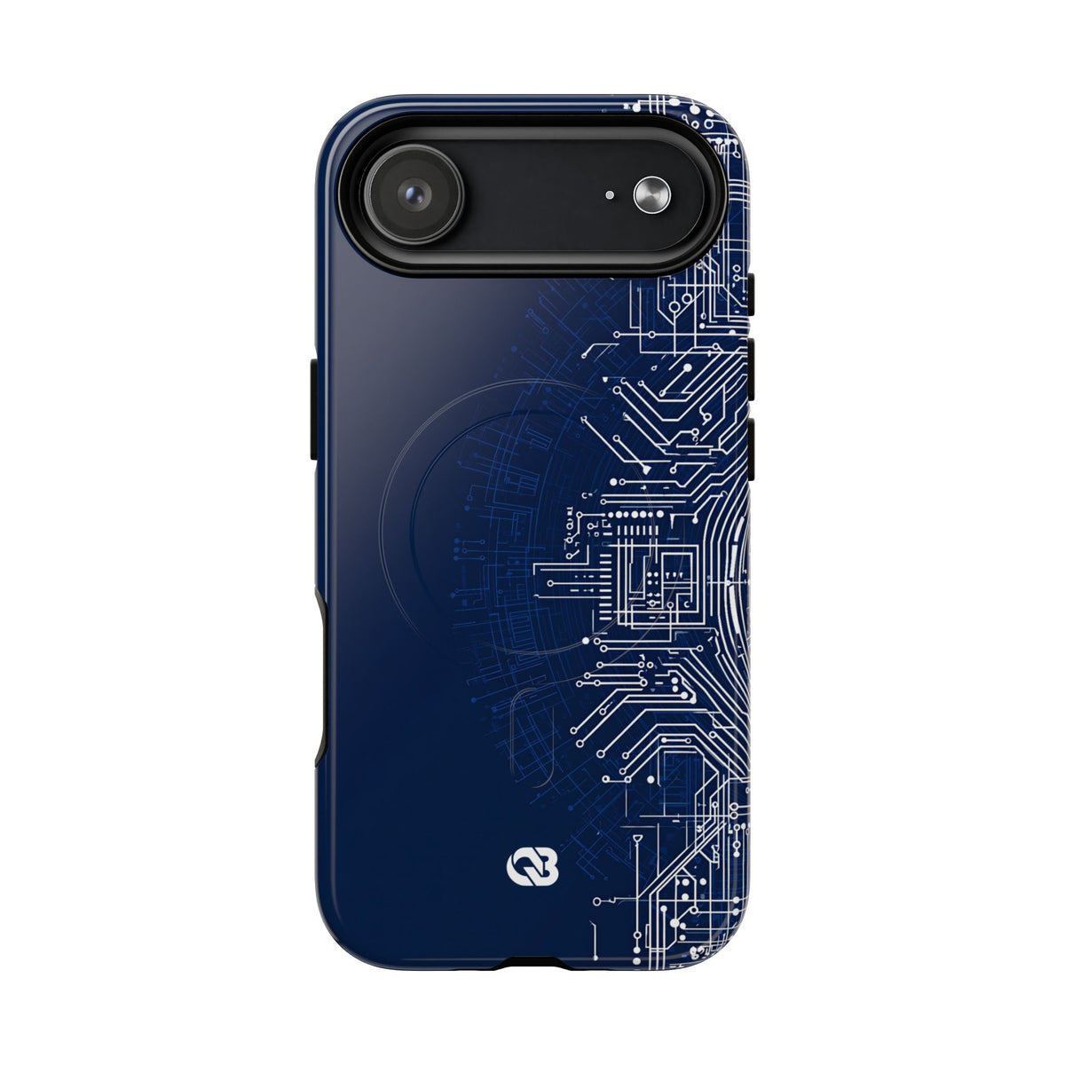 Blue Tough 2.0 Magsafe Phone Case for iPhone - Cobalt Circuit Logic