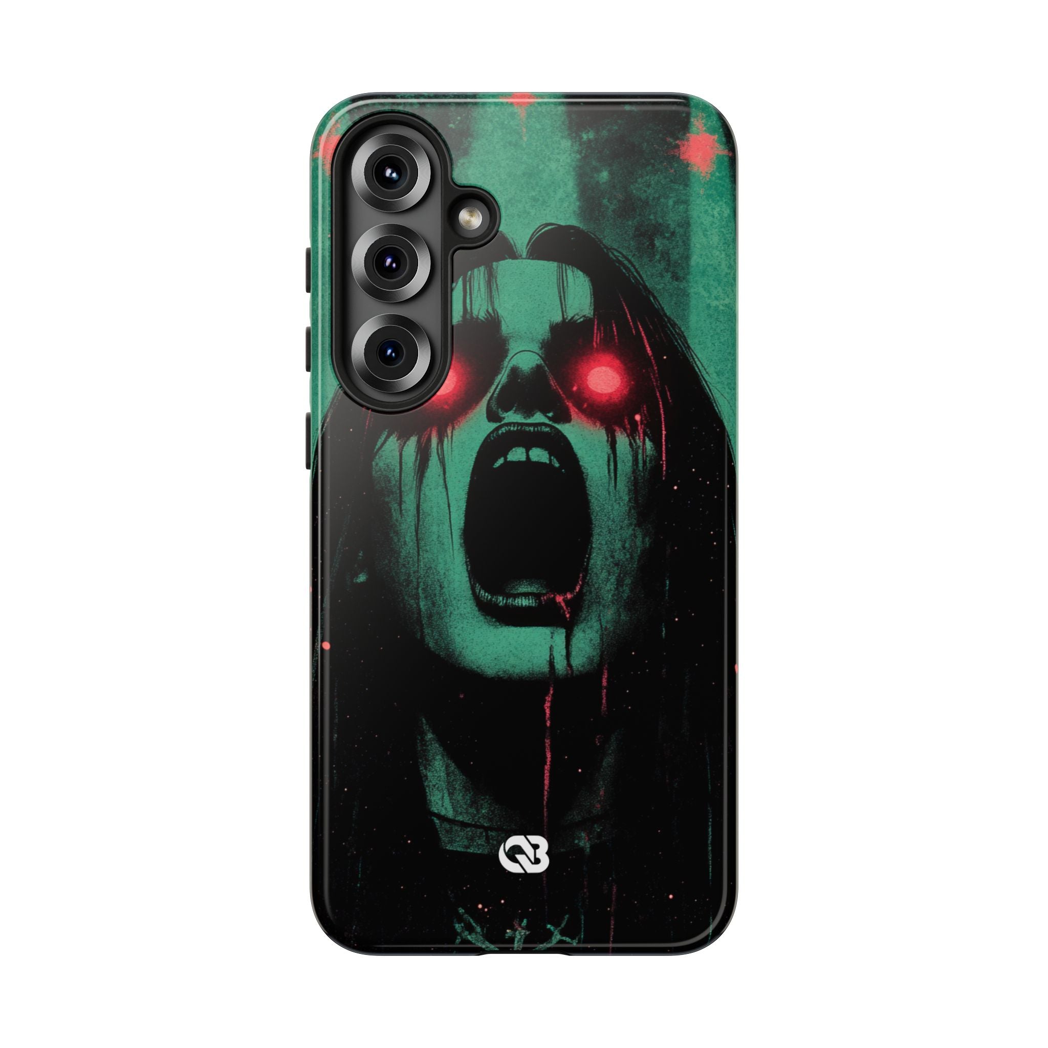 Crimson Emerald Scream · Tough Phone Case for Samsung