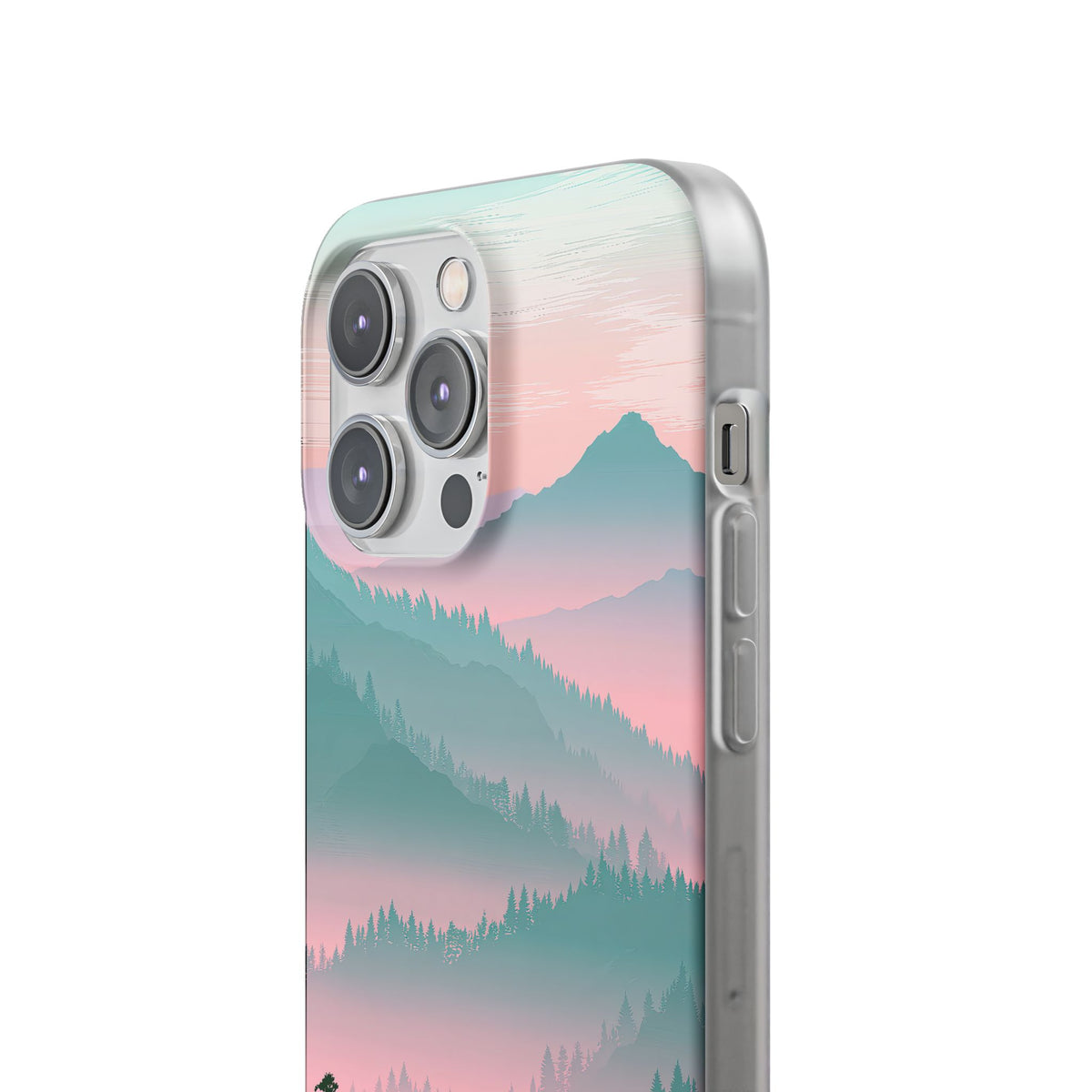Alpine Horizon · Lite Phone Case for iPhone · Green