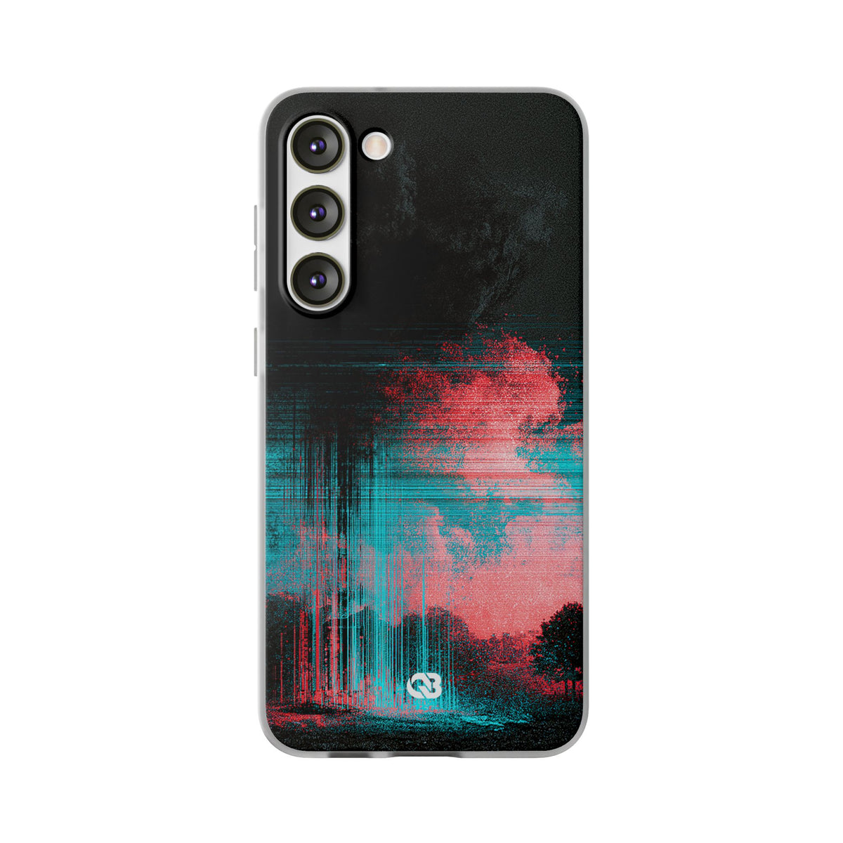 Digital Signal Drift · Lite Phone Case for Samsung · Black