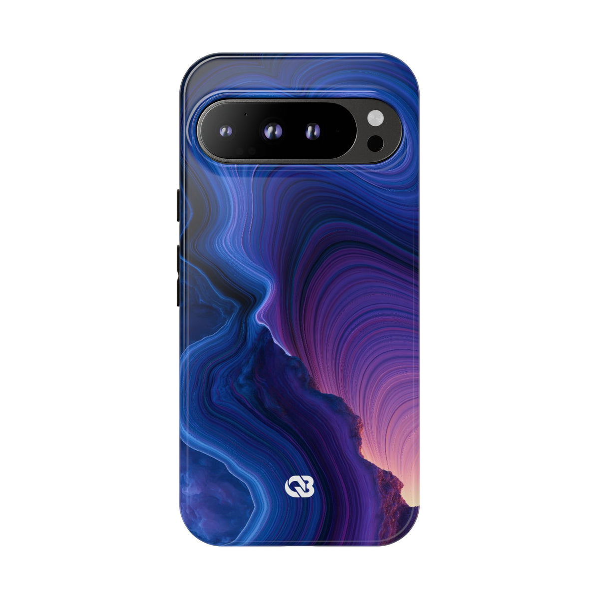 Radiant Strata · Tough Phone Case for Pixel · Blue