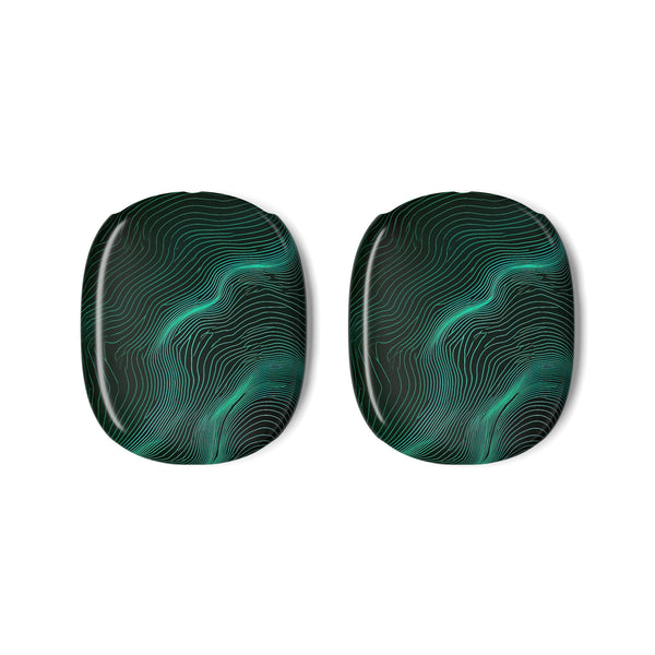 Emerald Topo Ridge · Hard Case for AirPods Max · Green
