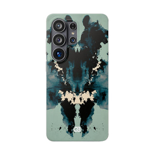 Rorschach Ink Void · Lite Phone Case for Samsung · Black