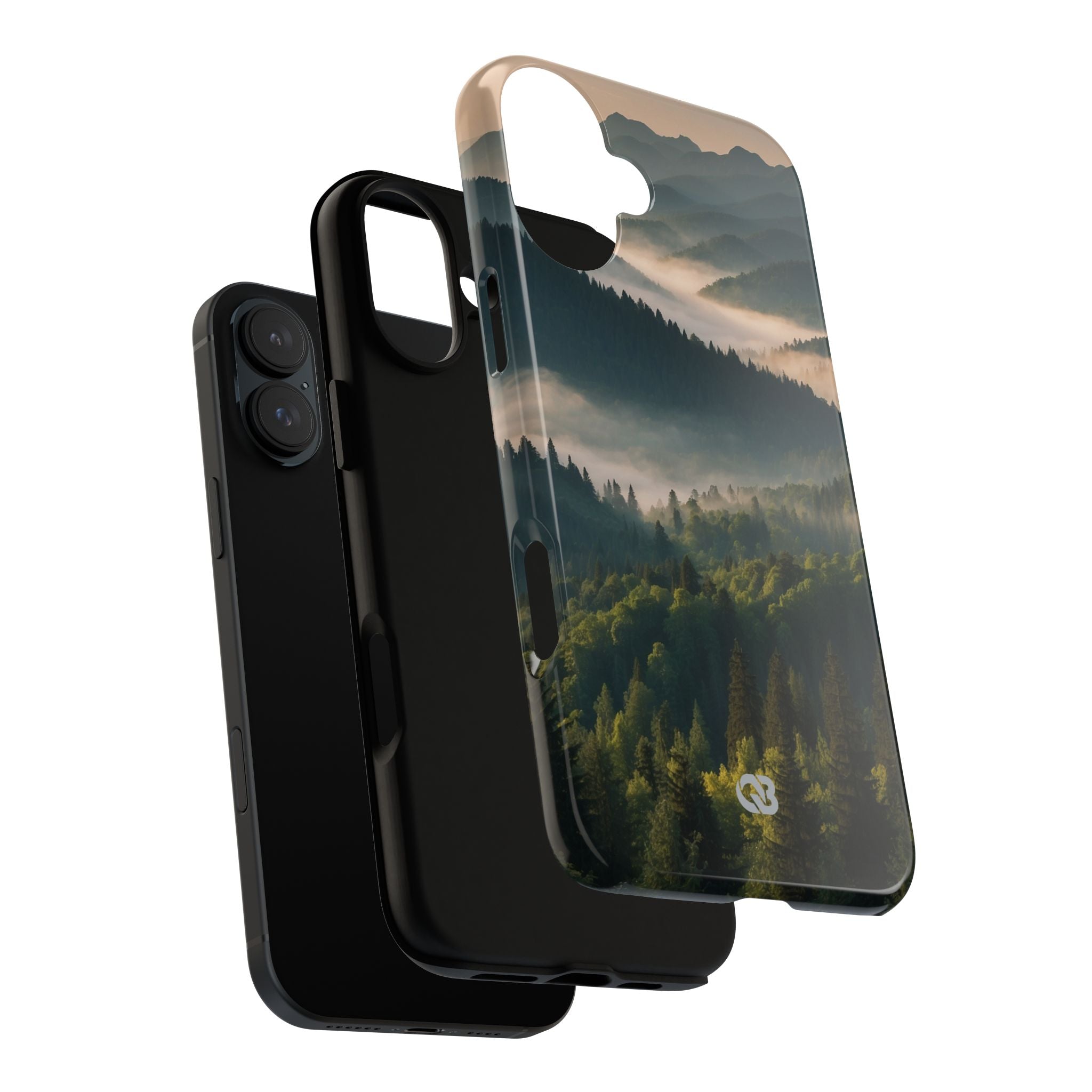 Foggy Mountain Ridge · Tough Phone Case for iPhone