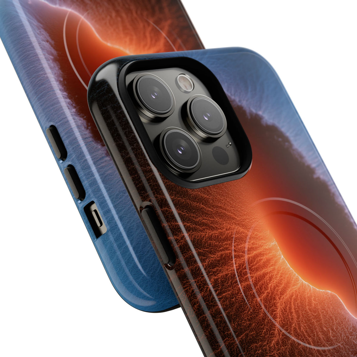 Thermal Aura Pulse · Tough 2.0 Magnetic Phone Case for iPhone · Blue