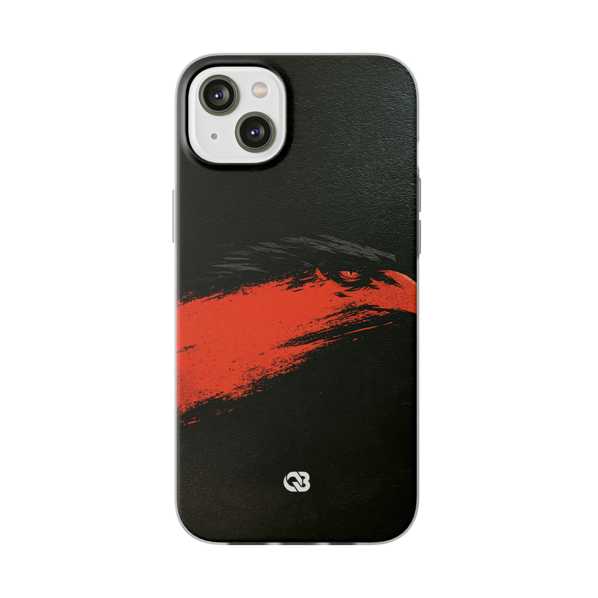 Crimson Raptor Noir · Lite Phone Case for iPhone · Black