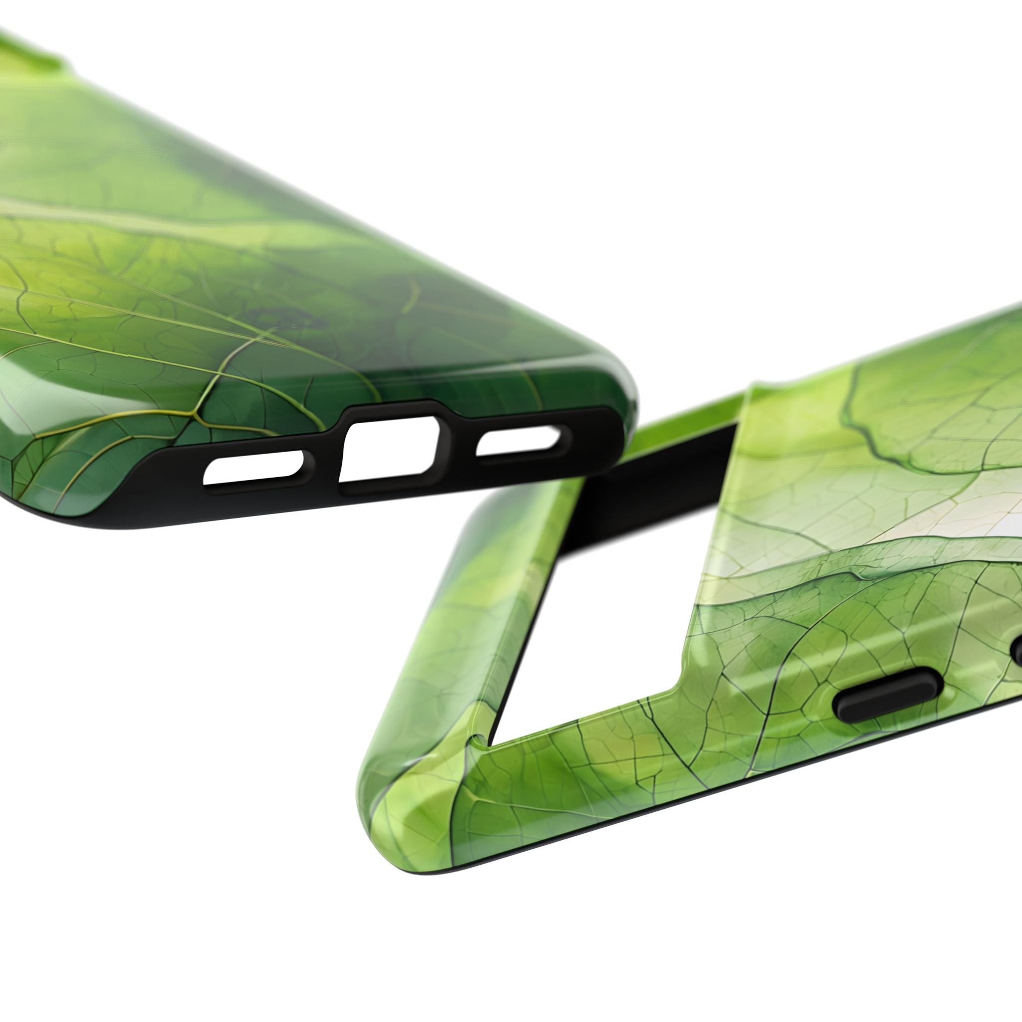 Emerald Leaf Veins · Tough Phone Case for Google Pixel