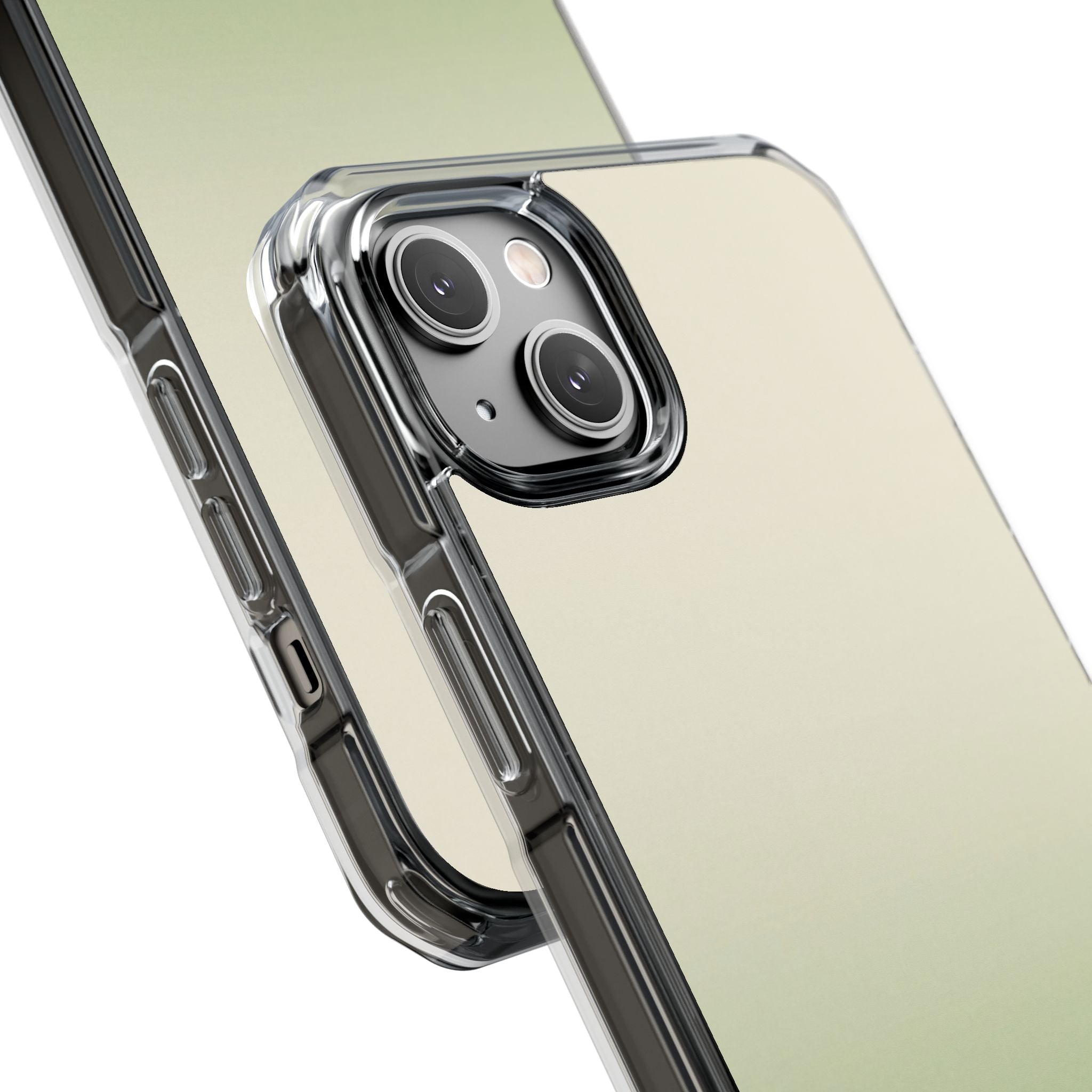 Green Impact MagSafe Phone Case for iPhone - Bone Sage Fade