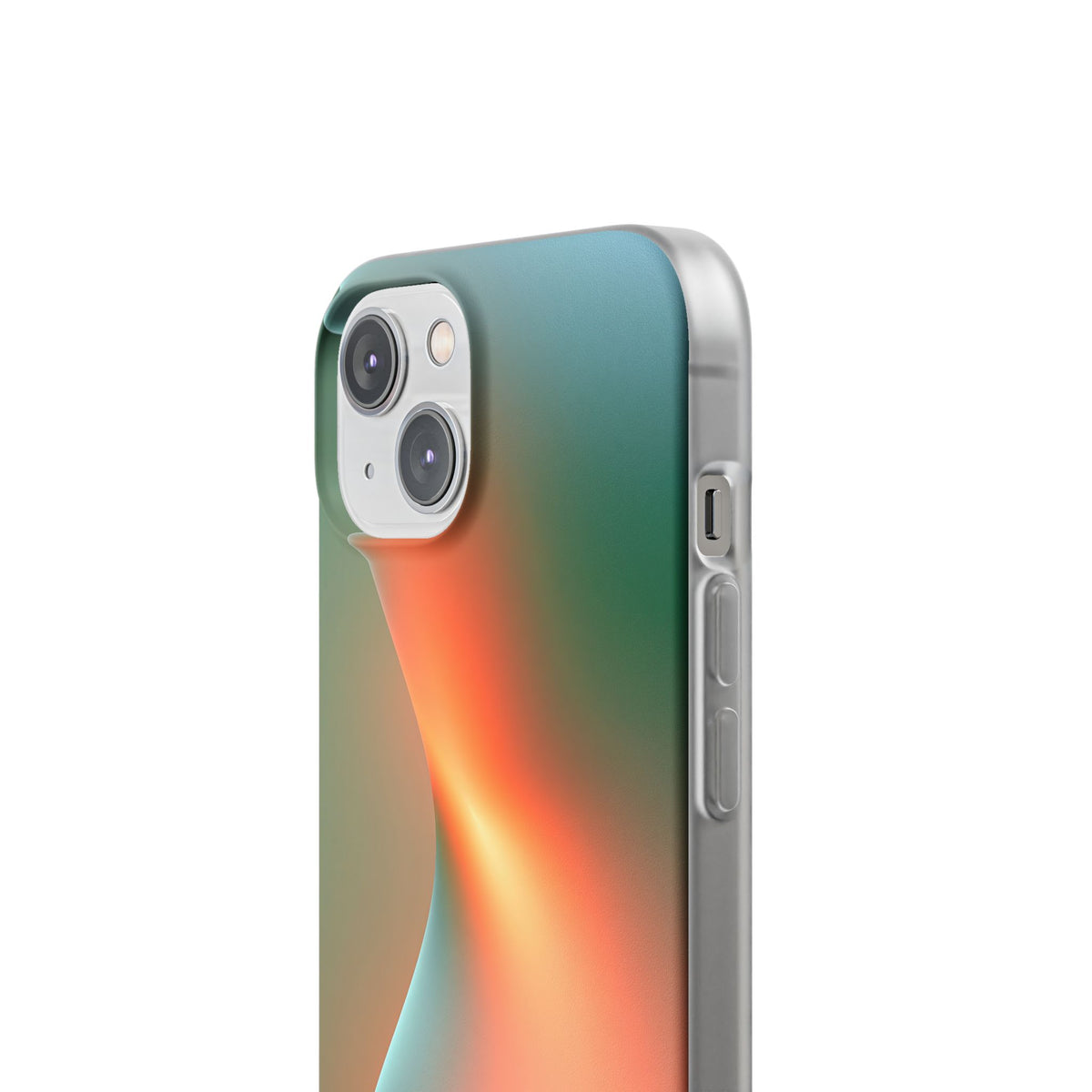 Radiant Contour · Lite Phone Case for iPhone · Orange