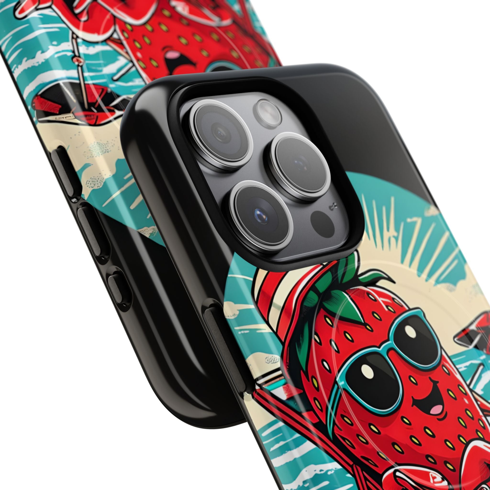 Retro Coastal Berry · Tough+ Magsafe