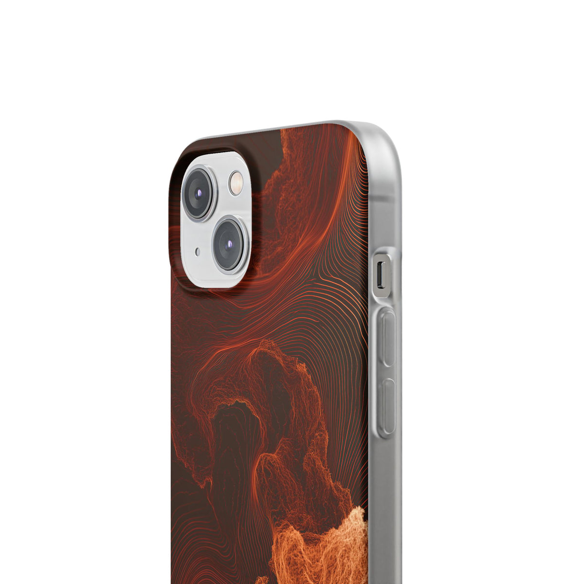 Amber Filament · Lite Phone Case for iPhone · Orange