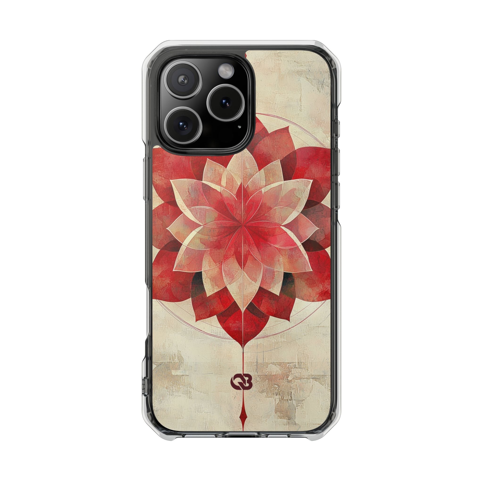 Crimson Petal Peak · Impact Phone Case for iPhone · Magsafe