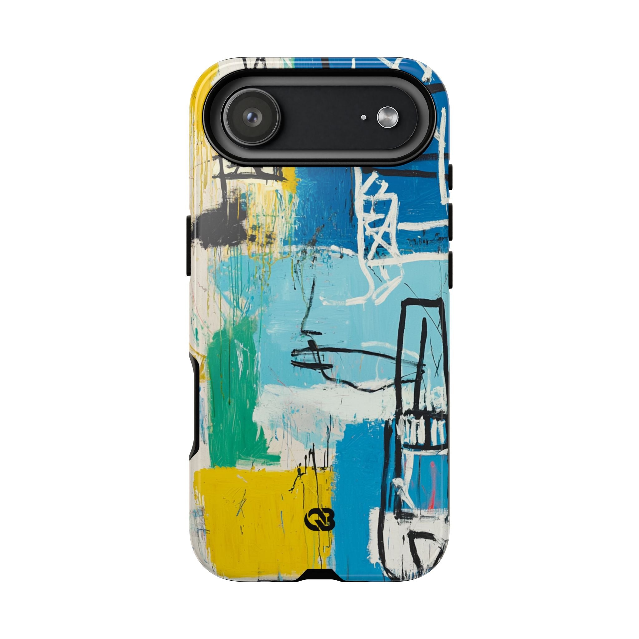 Azure Urban Scribble · Tough Phone Case for iPhone